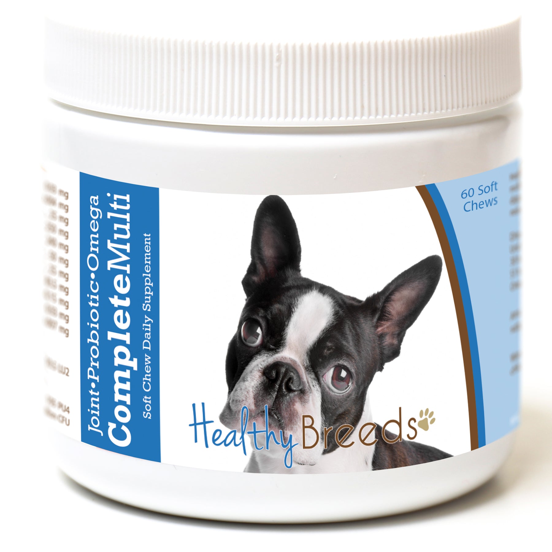 Healthy Breeds Boston Terrier All In One Multivitamin Soft Chew 60 Count