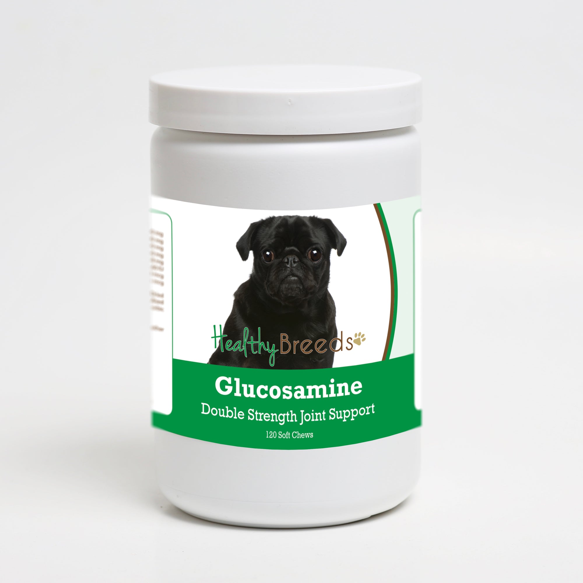 Healthy Breeds Pug Glucosamine DS Plus MSM 120 Count