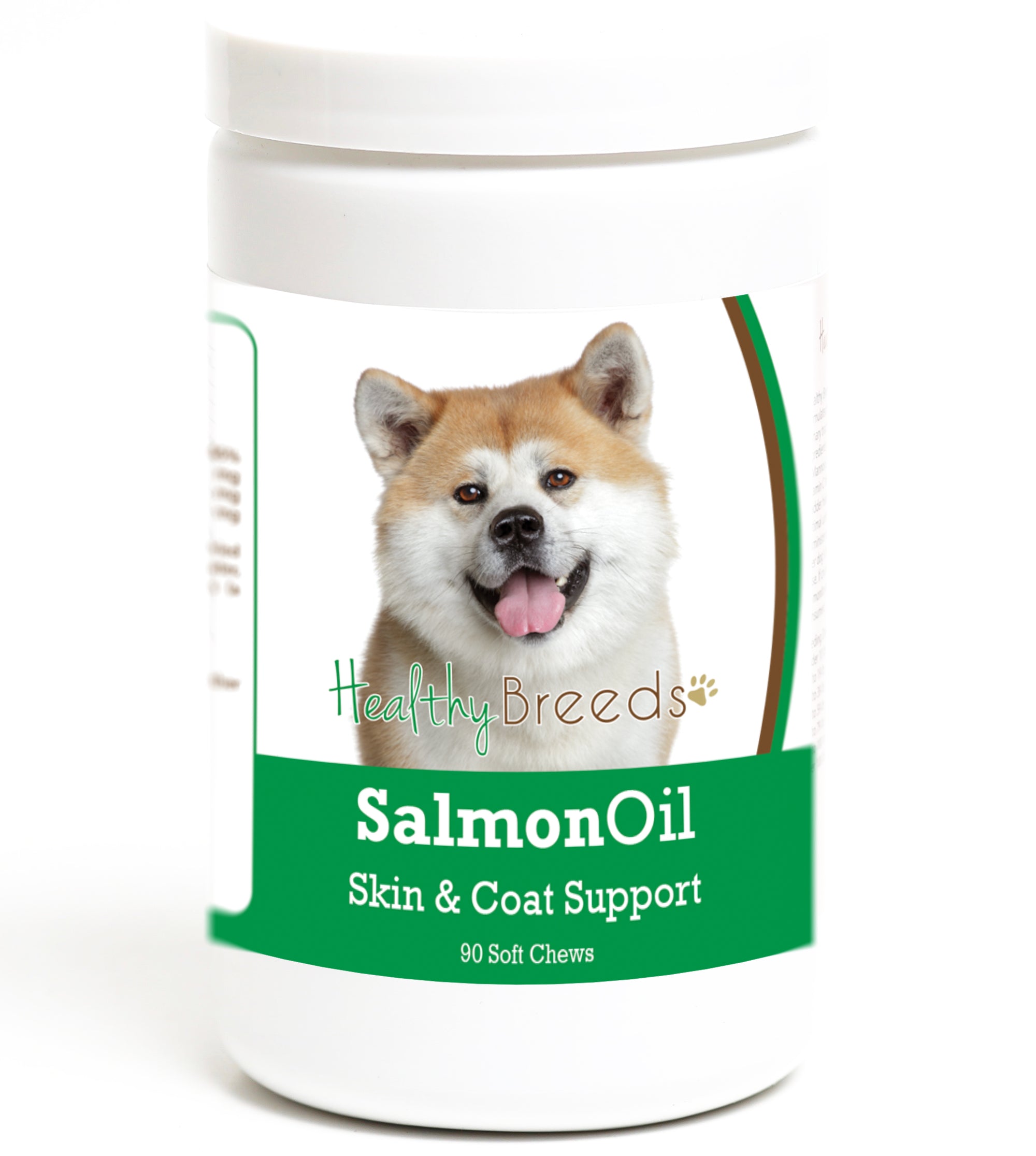 Healthy Breeds Akita Salmon Oil Soft Chews 90 Count