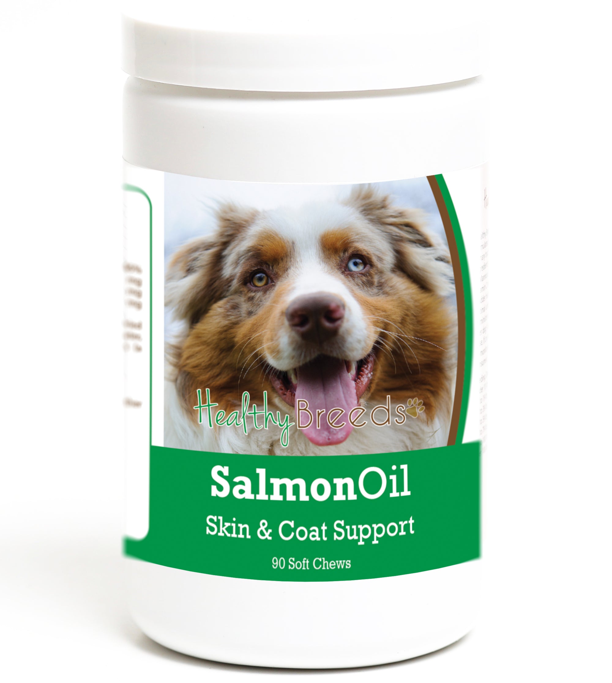 Healthy Breeds Australian Shepherd Salmon Oil Soft Chews 90 Count