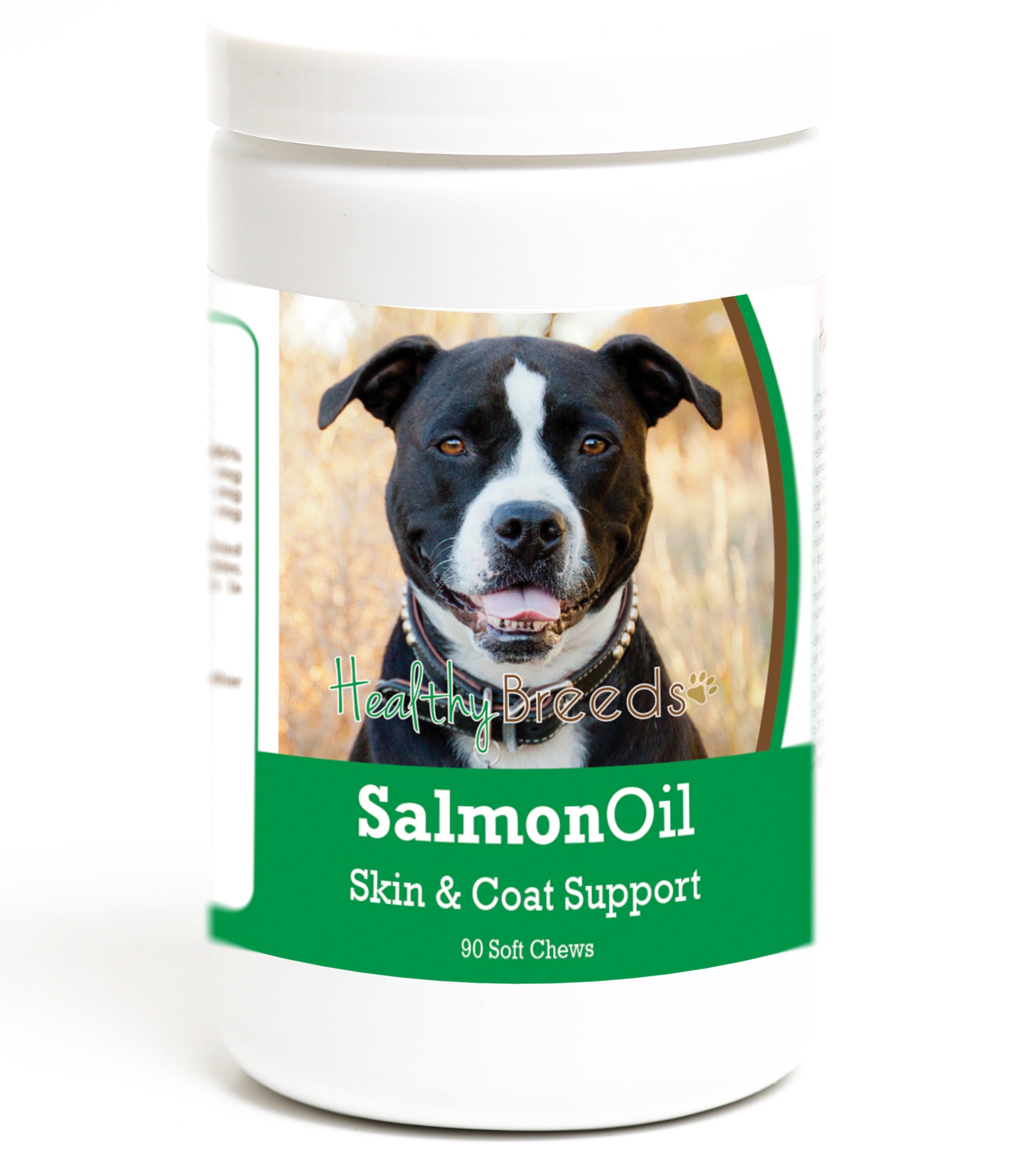 Healthy Breeds Pit Bull Salmon Oil Soft Chews 90 Count
