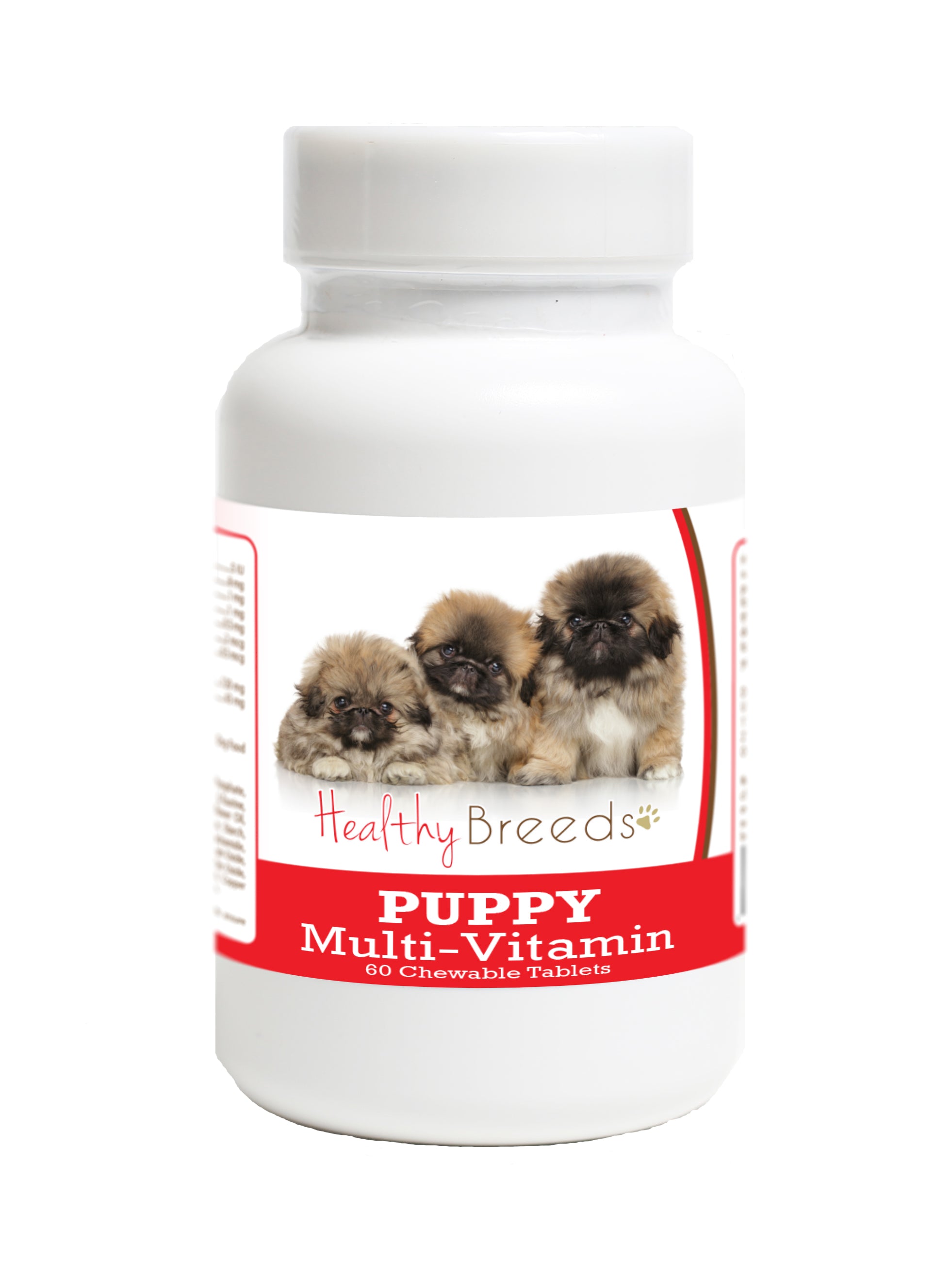 Healthy Breeds Pekingese Puppy Dog Multivitamin Tablet 60 Count