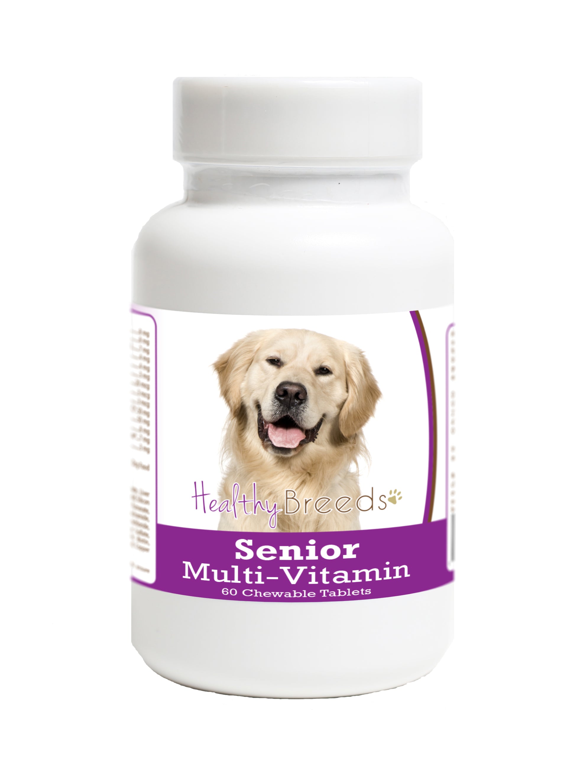 Healthy Breeds Golden Retriever Senior Dog Multivitamin Tablets 60 Count
