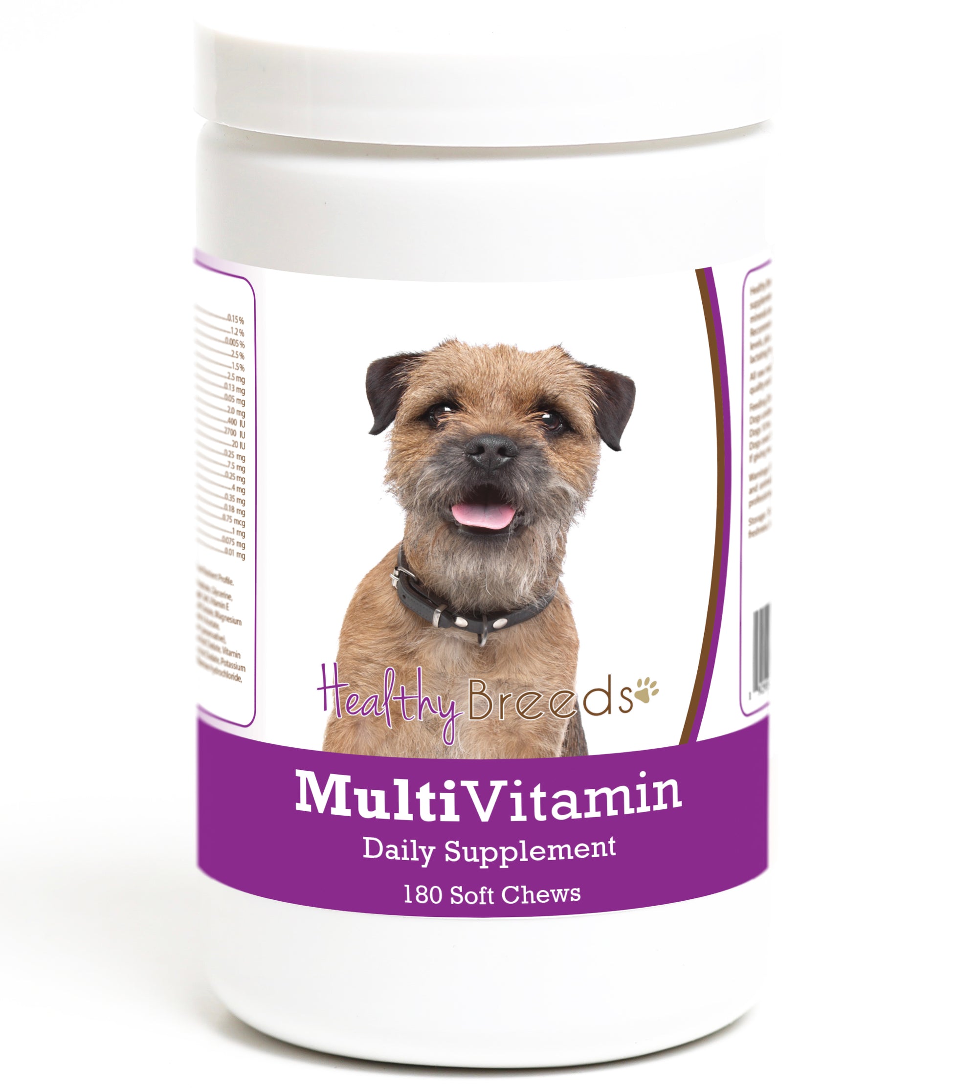 Healthy Breeds Border Terrier Multivitamin Soft Chew for Dogs 180 Count