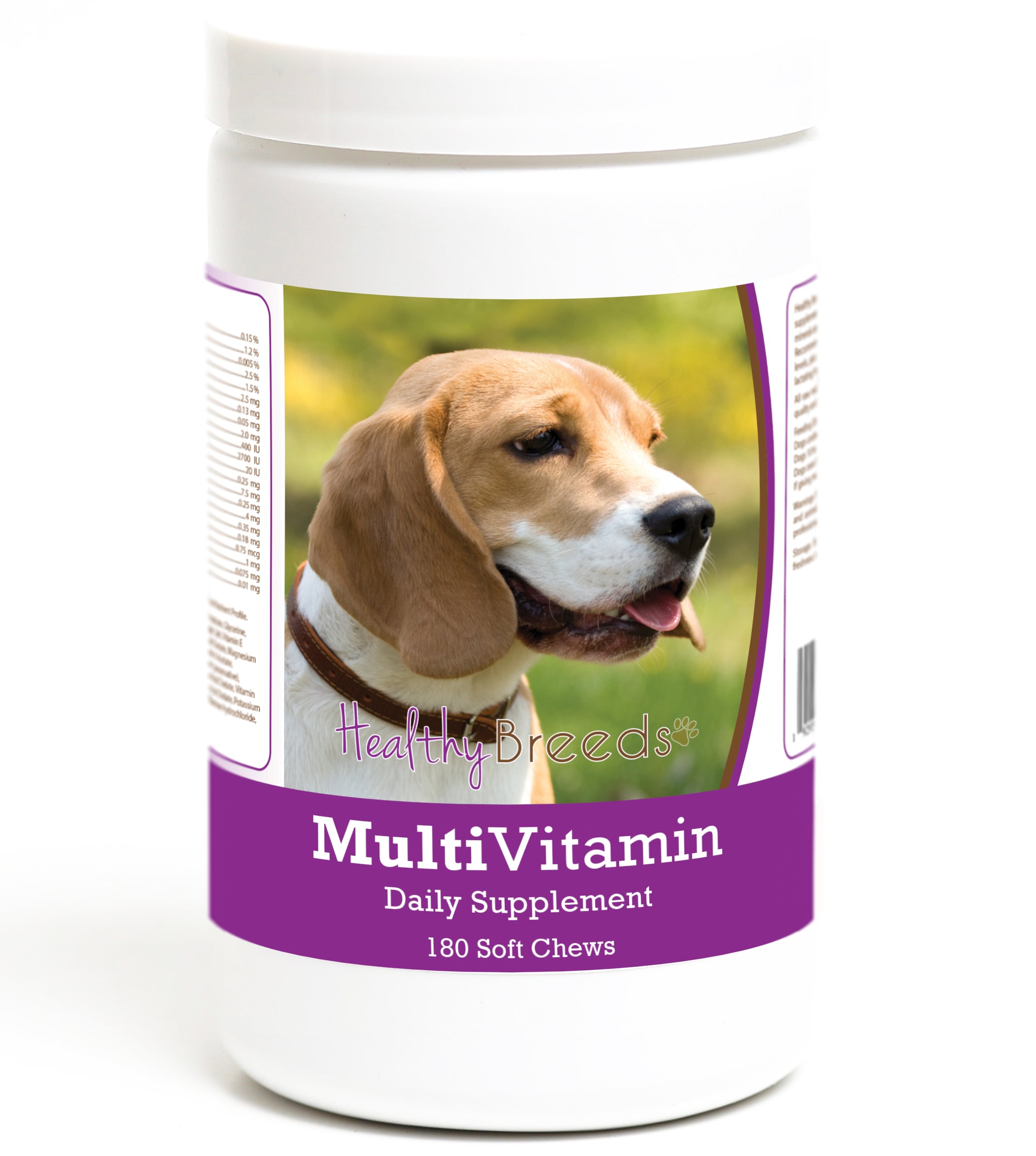 Healthy Breeds Beagle Multivitamin Soft Chew for Dogs 180 Count