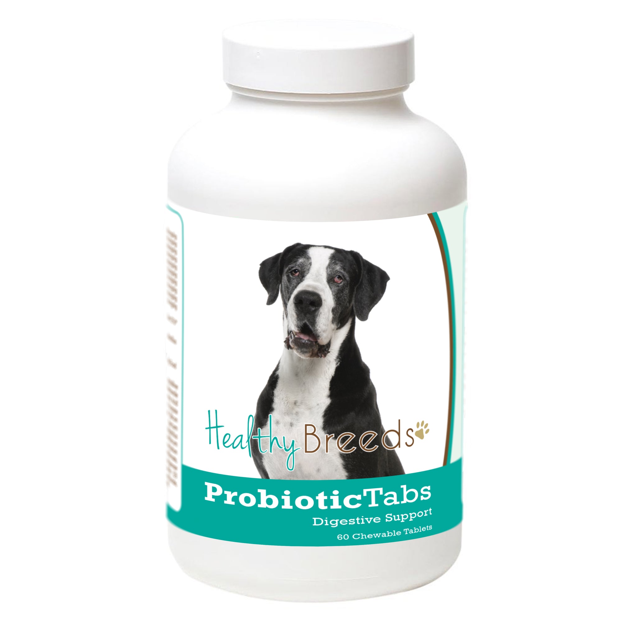 Healthy Breeds Great Dane Probiotic and Digestive Support for Dogs 60 Count