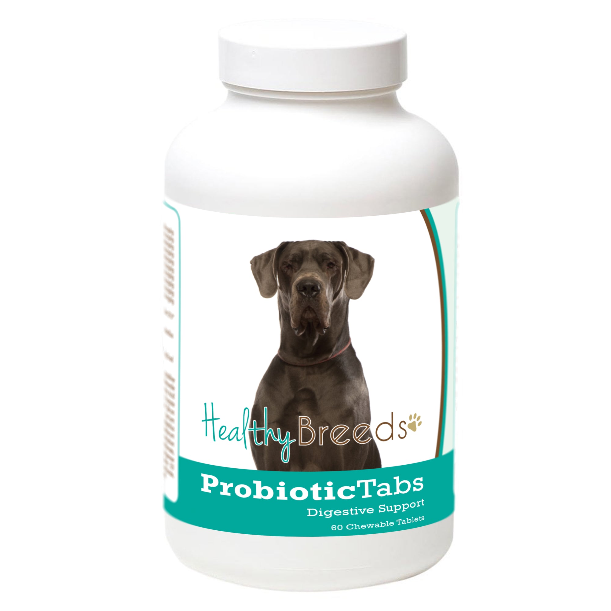 Healthy Breeds Great Dane Probiotic and Digestive Support for Dogs 60 Count