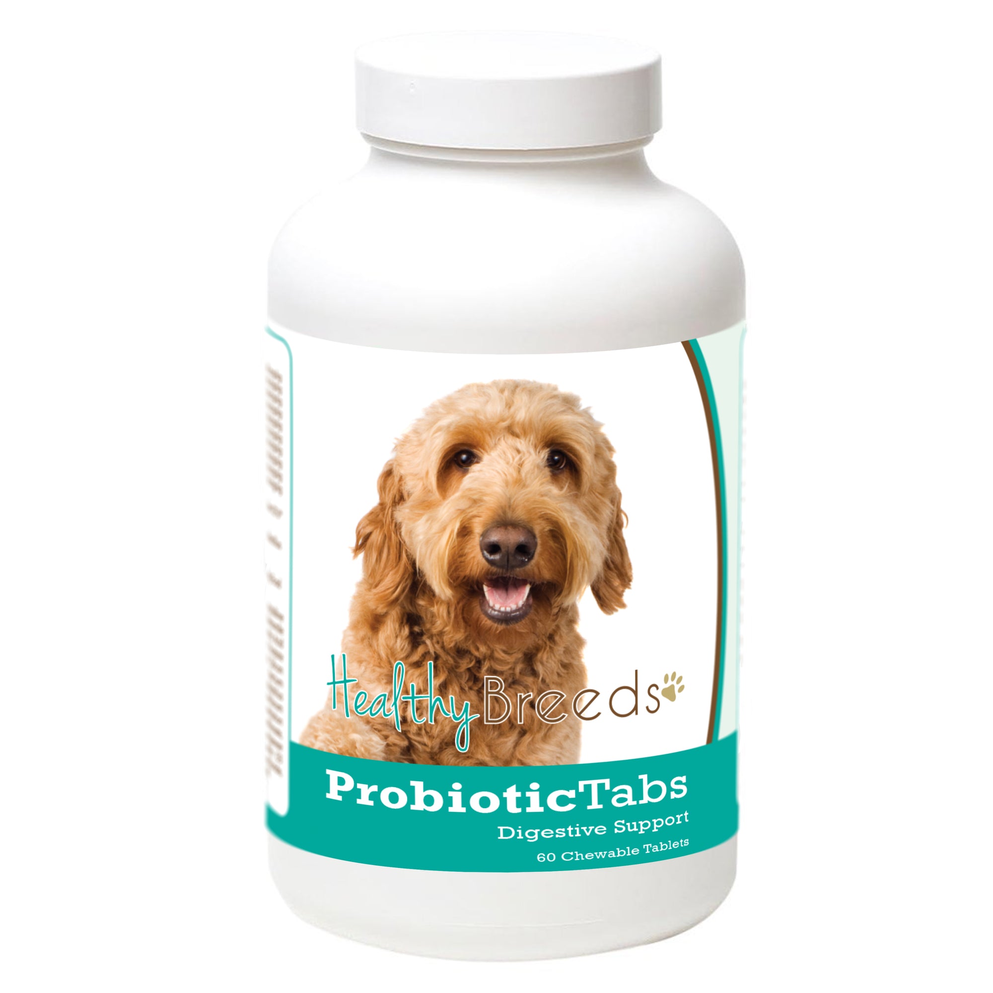 Healthy Breeds Goldendoodle Probiotic and Digestive Support for Dogs 60 Count