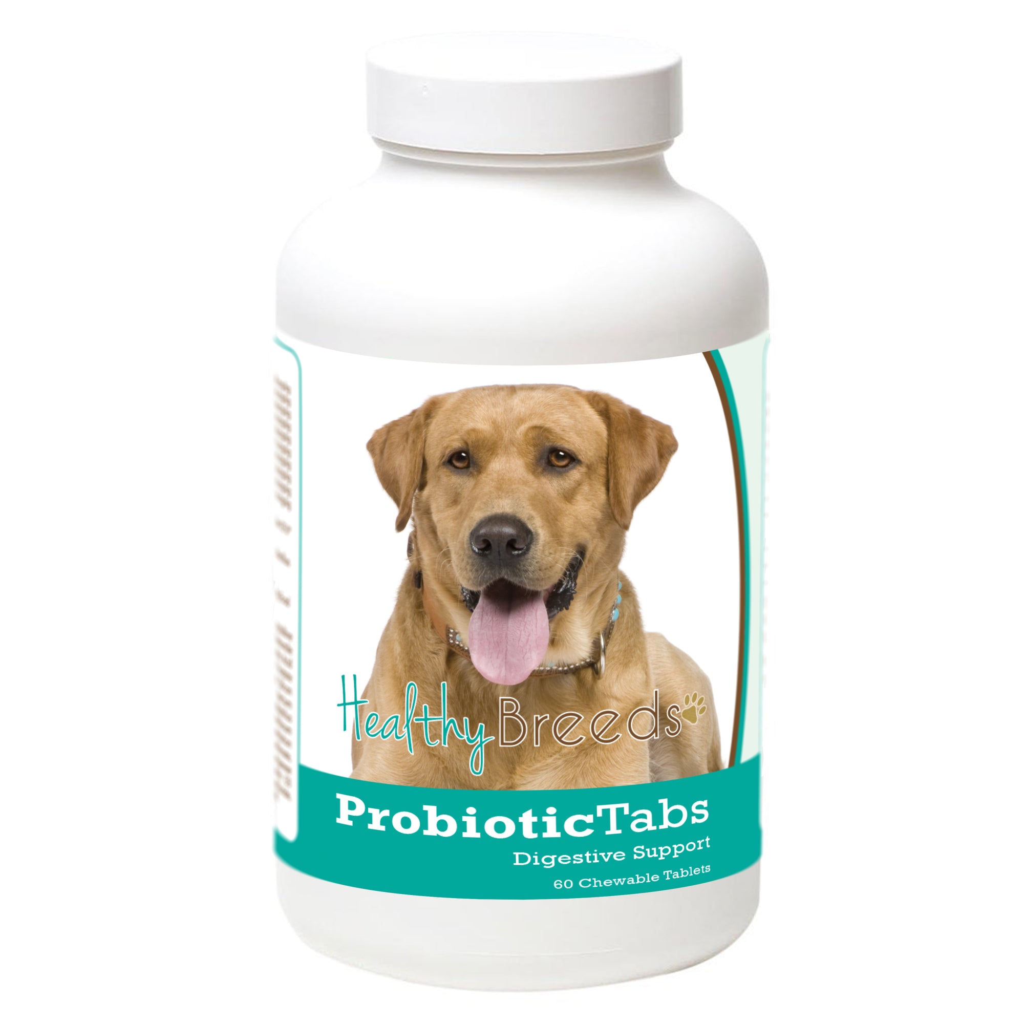 Healthy Breeds Labrador Retriever Probiotic and Digestive Support for Dogs 60 Count