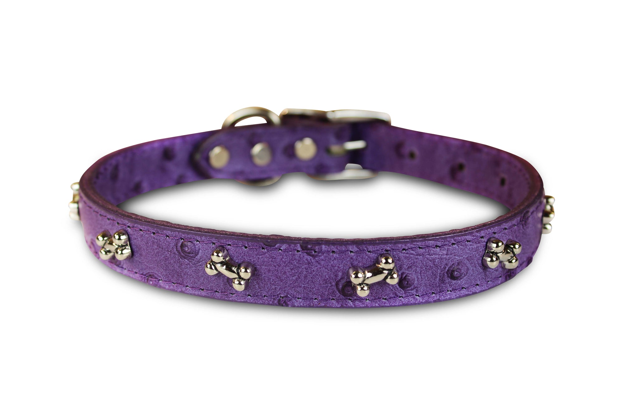 Faux Ostrich Collar - Bone