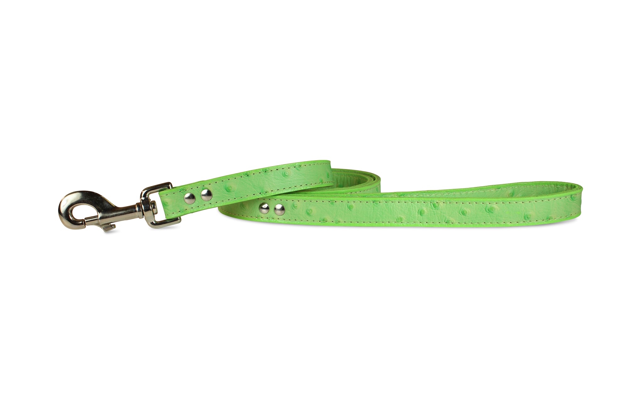 Faux Ostrich Lead - Plain