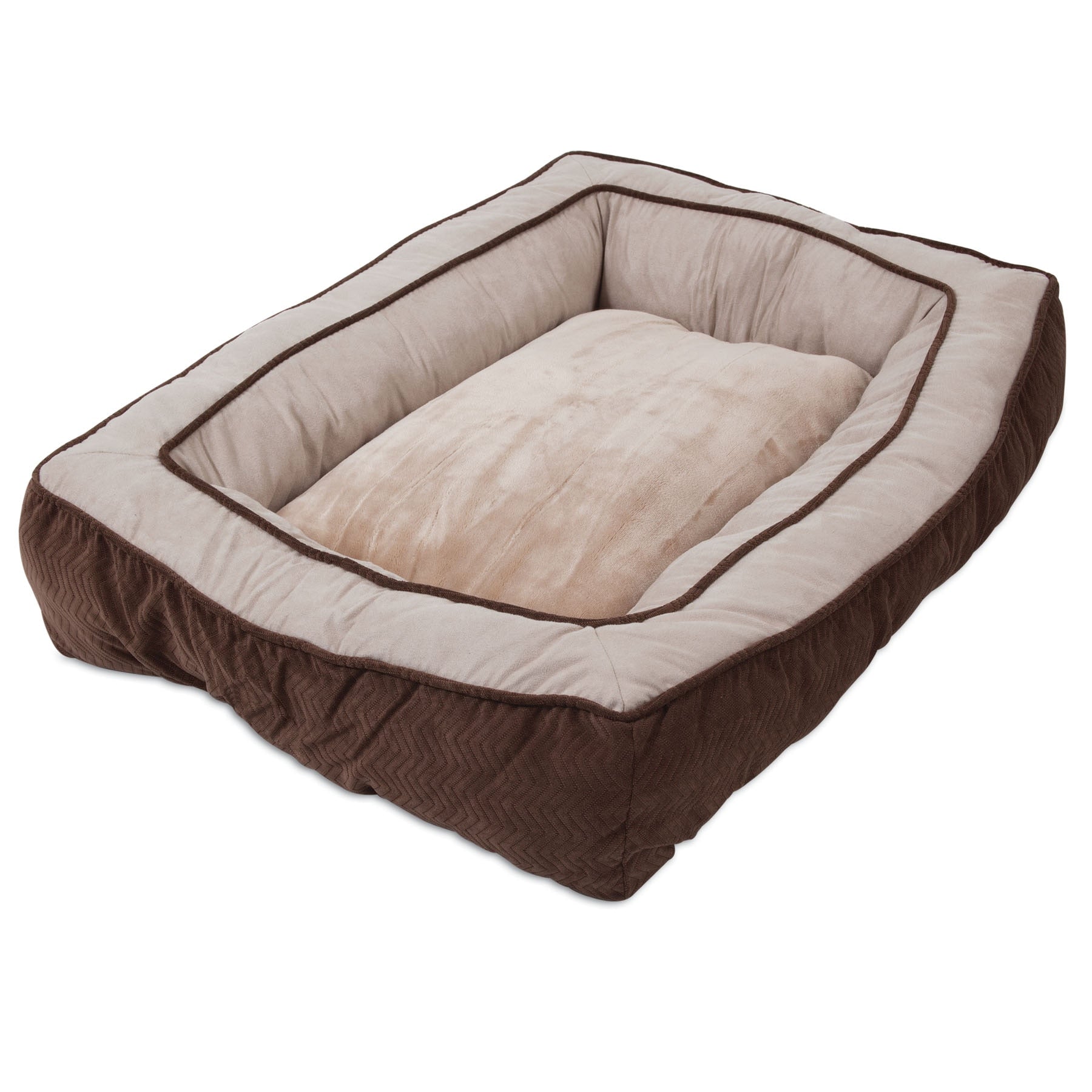 SnooZZy Chevron Chenille Bumper Bed