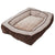 SnooZZy Chevron Chenille Bumper Bed