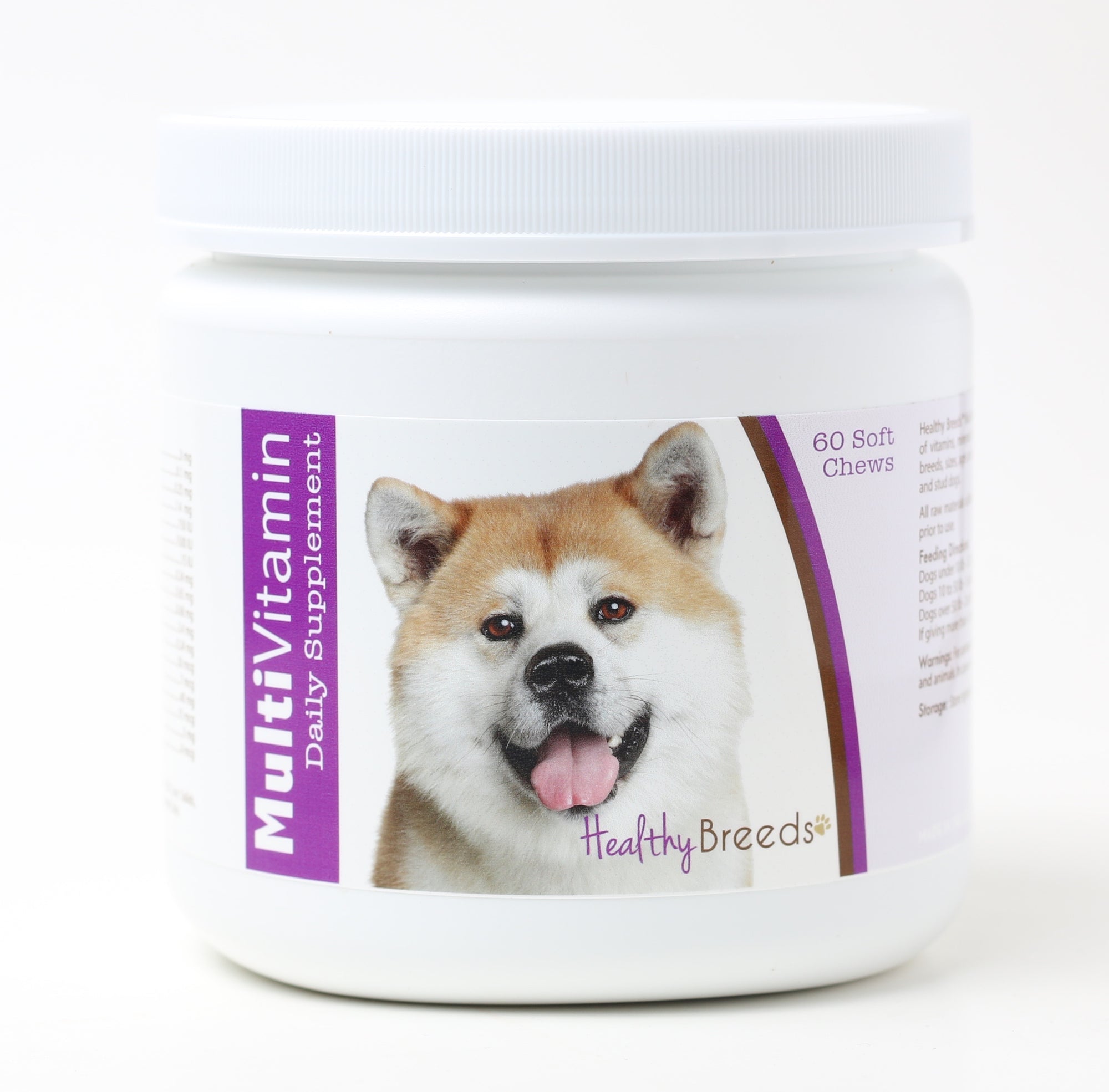 Healthy Breeds Akita Multi-Vitamin Soft Chews 60 Count