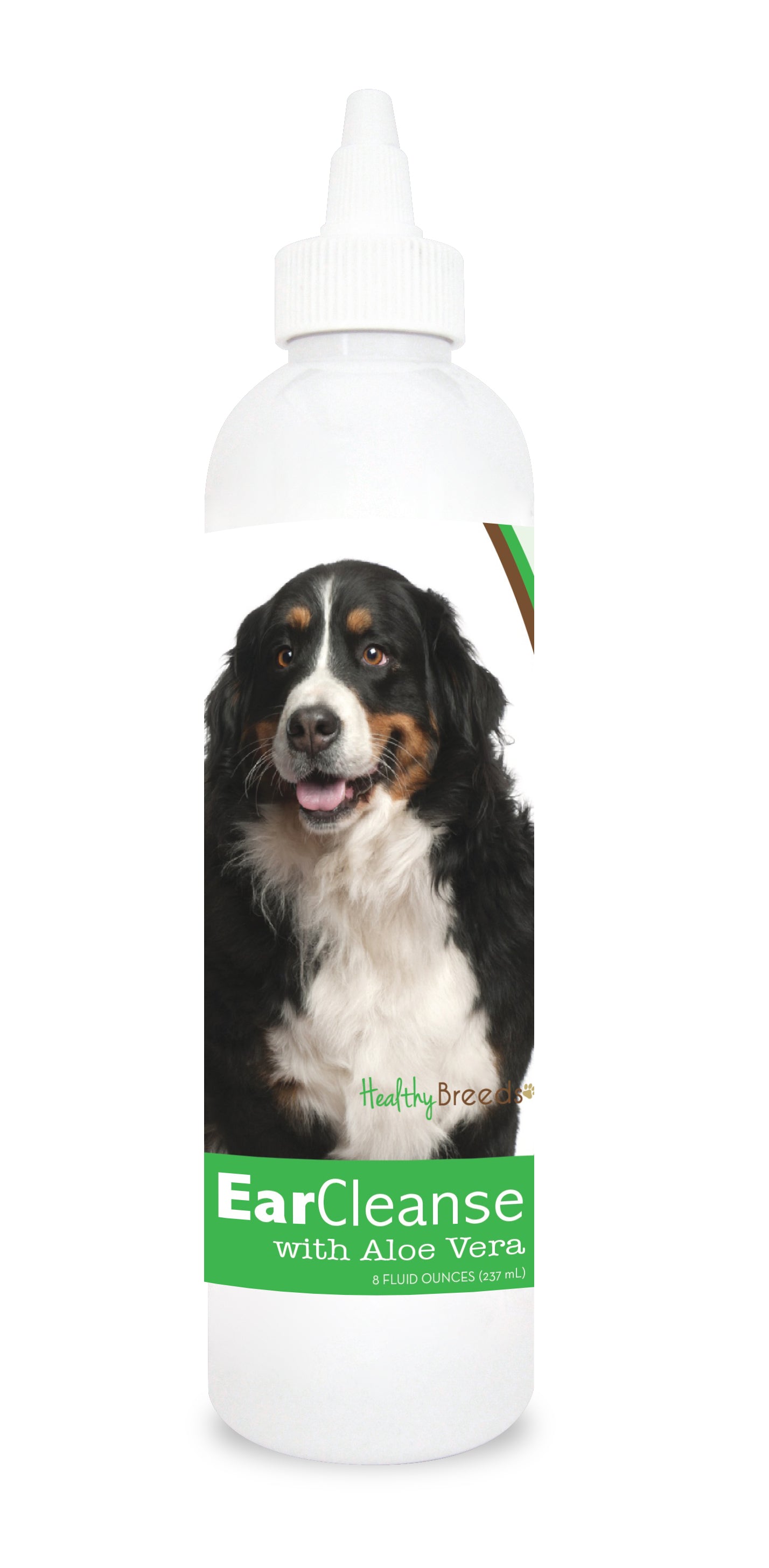 Healthy Breeds Bernese Mountain Dog Ear Cleanse with Aloe Vera Cucumber Melon 8 oz
