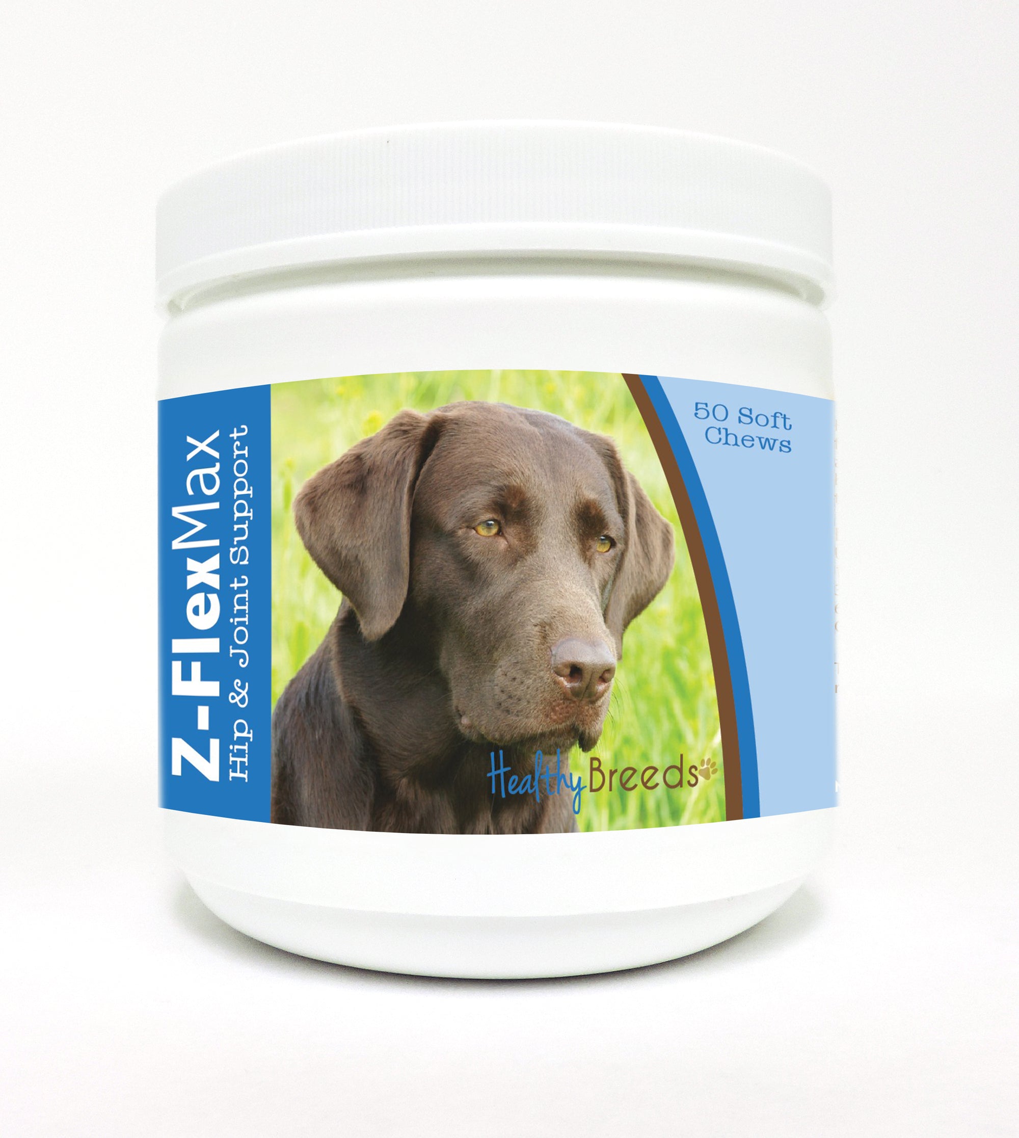 Healthy Breeds Labrador Retriever Z-Flex Max Hip and Joint Soft Chews 50 Count