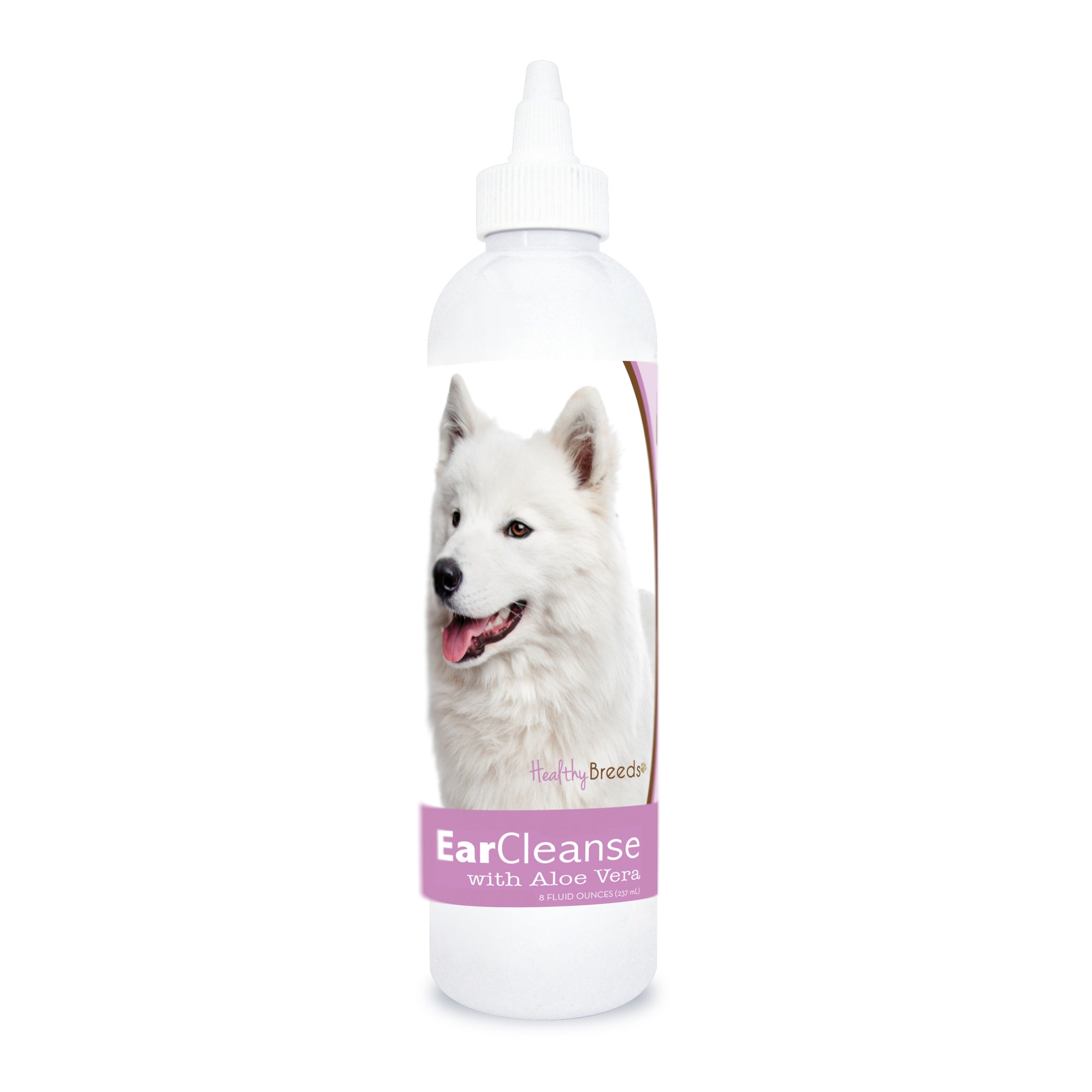 Healthy Breeds Samoyed Ear Cleanse with Aloe Vera Sweet Pea and Vanilla 8 oz