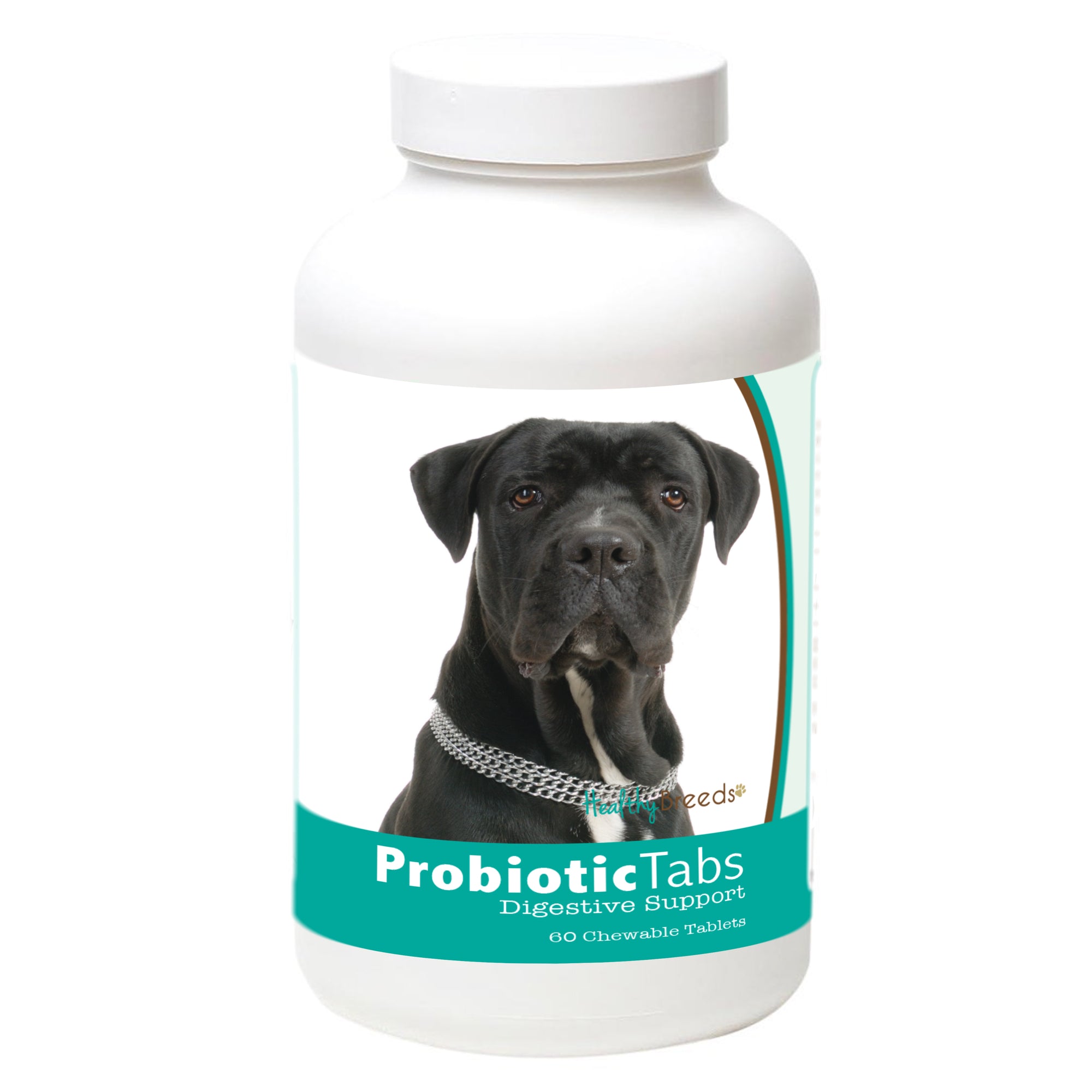 Healthy Breeds Cane Corso Probiotic and Digestive Support for Dogs 60 Count