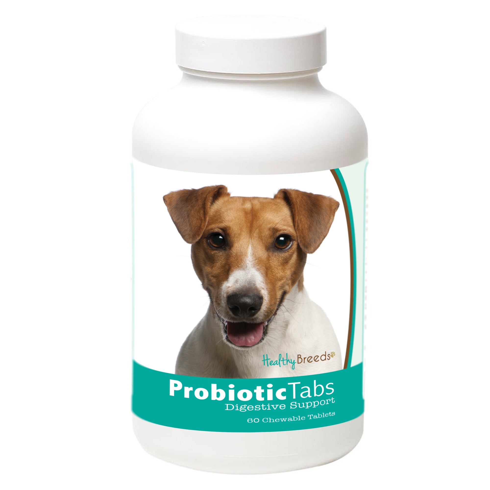 Healthy Breeds Jack Russell Terrier Probiotic and Digestive Support for Dogs 60 Count