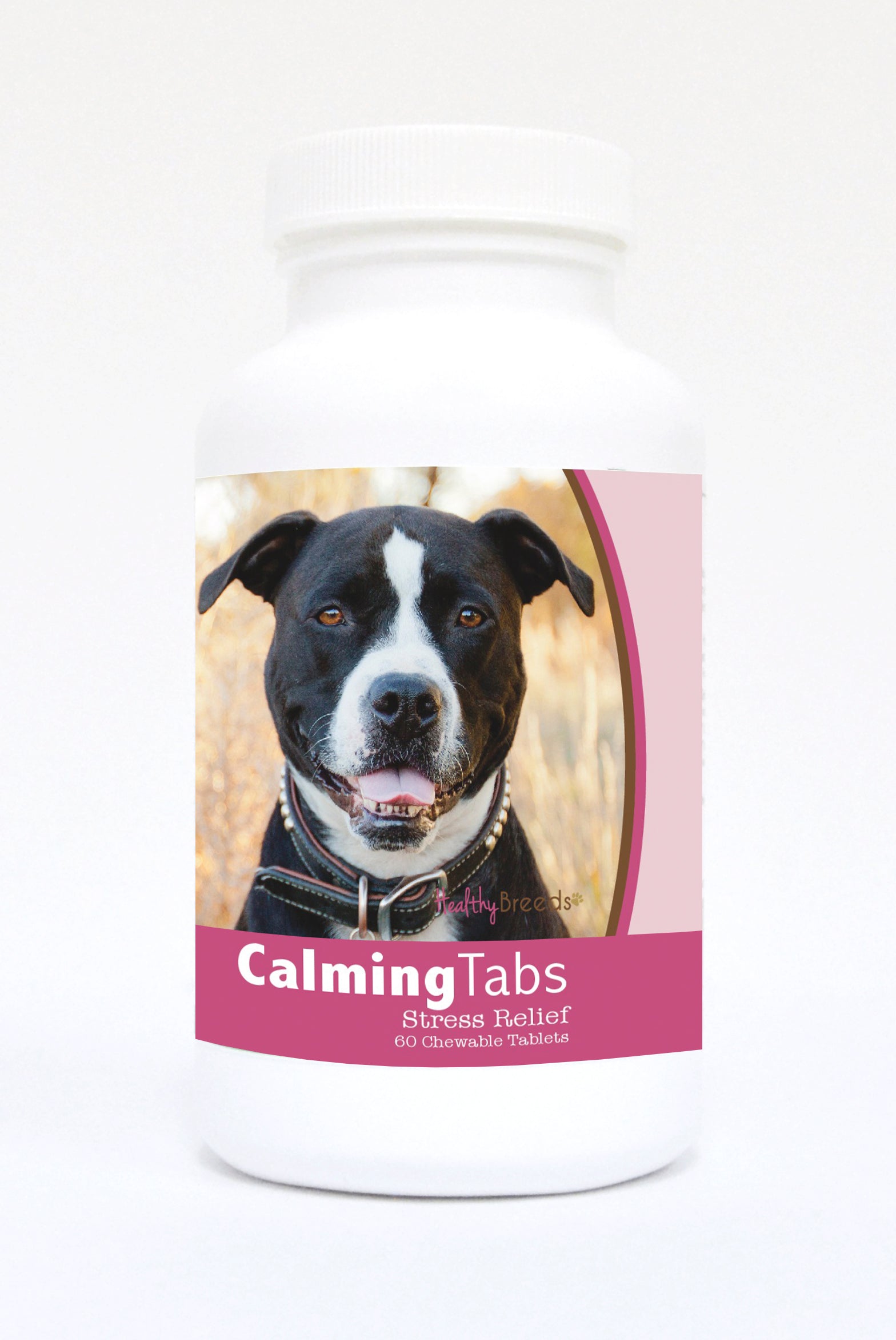 Healthy Breeds Pit Bull Natural Calming Support for Dogs 60 Count