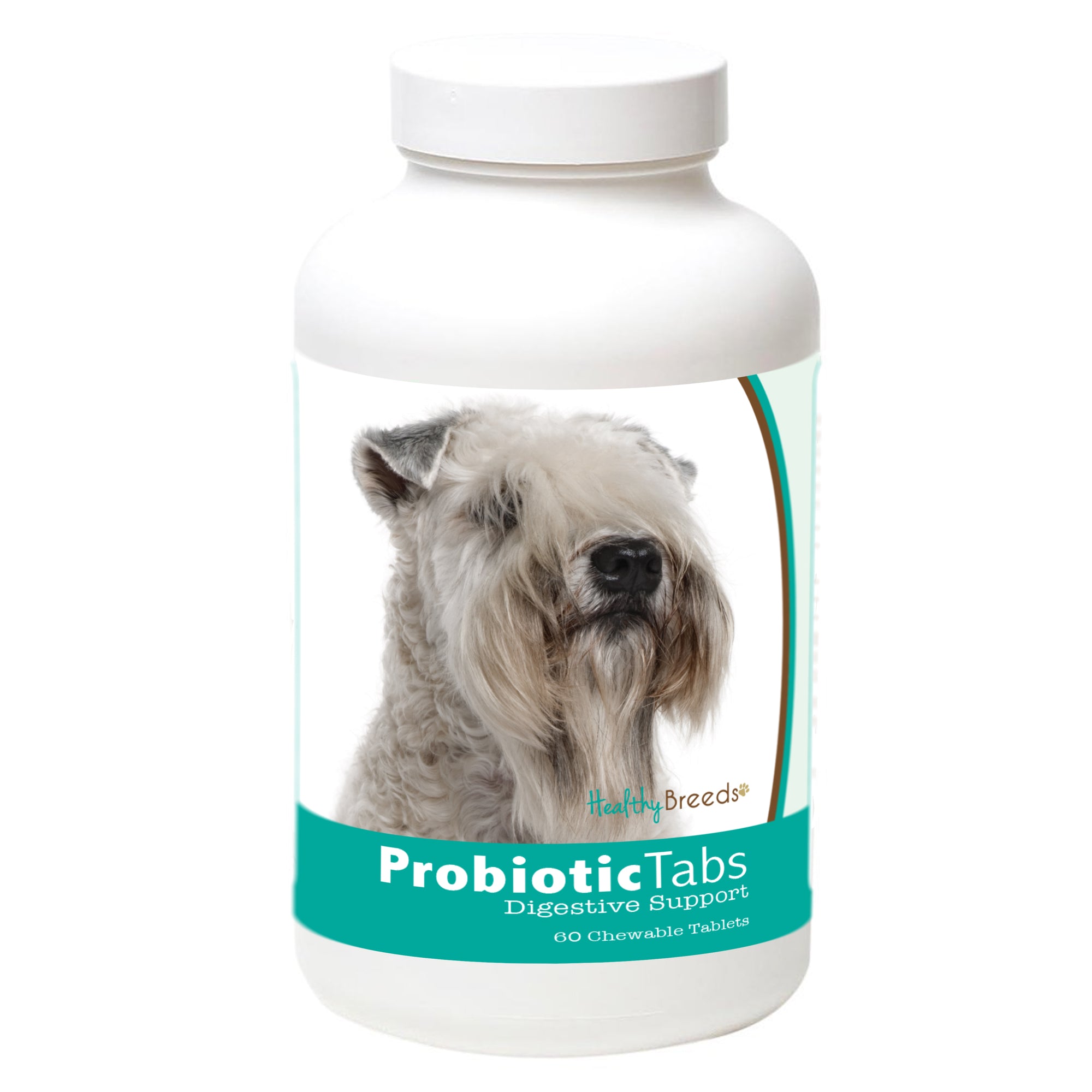 Healthy Breeds Soft Coated Wheaten Terrier Probiotic and Digestive Support for Dogs 60 Count