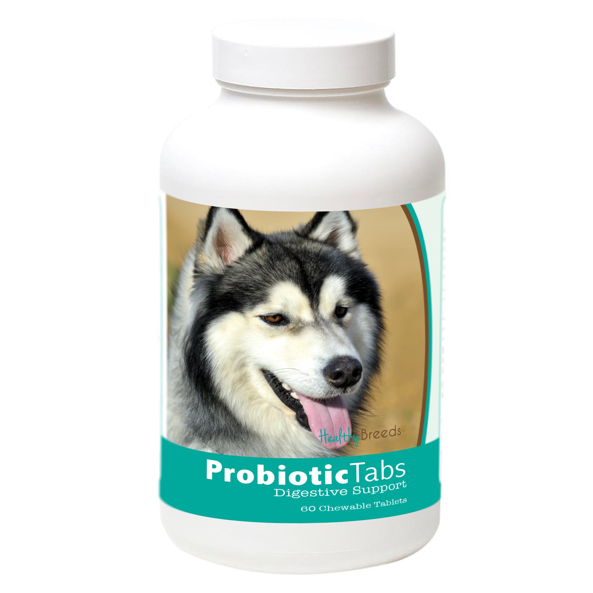 Healthy Breeds Siberian Husky Probiotic and Digestive Support for Dogs 60 Count
