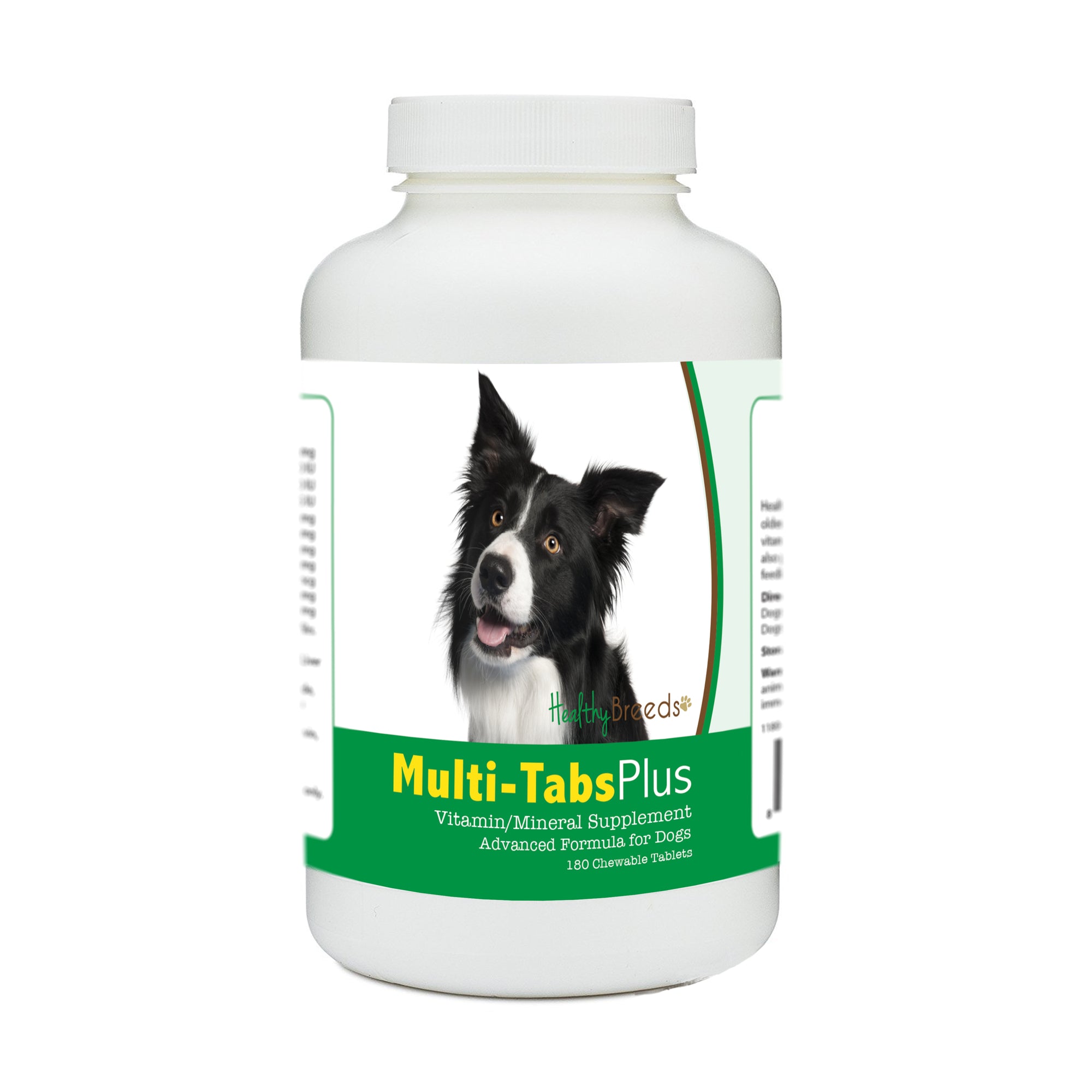 Healthy Breeds Border Collie Multi-Tabs Plus Chewable Tablets 180 Count