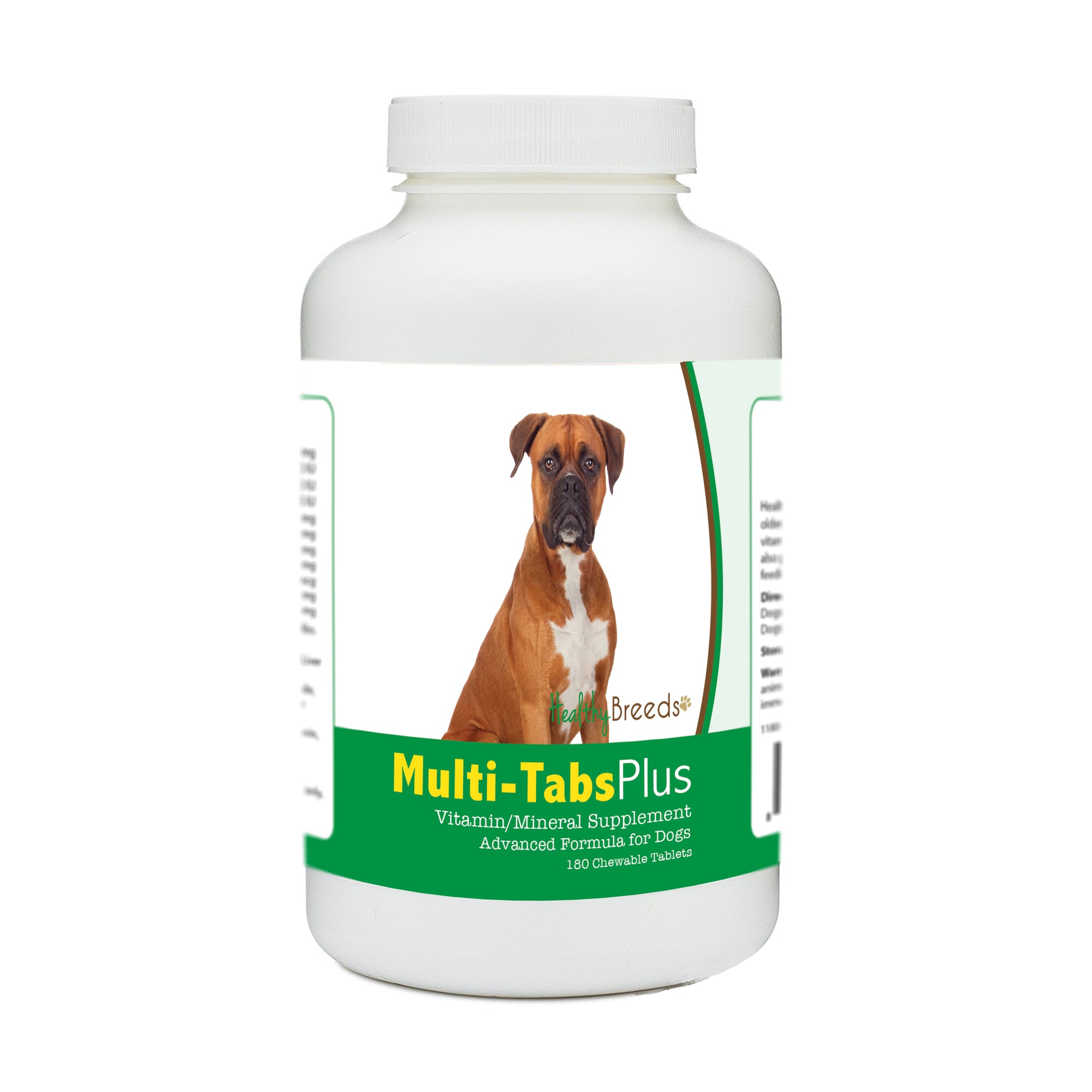 Healthy Breeds Boxer Multi-Tabs Plus Chewable Tablets 180 Count