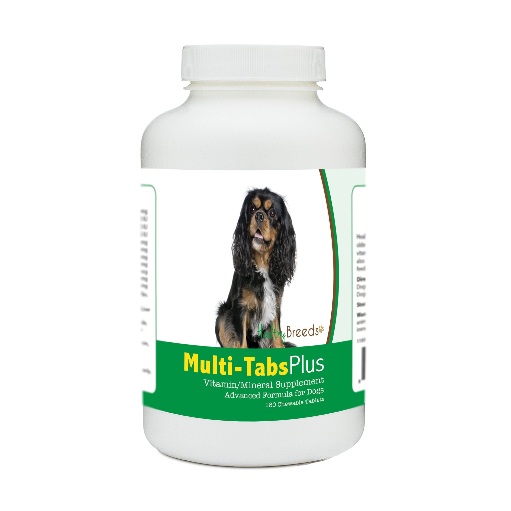 Healthy Breeds Cavalier King Charles Spaniel Multi-Tabs Plus Chewable Tablets 180 Count