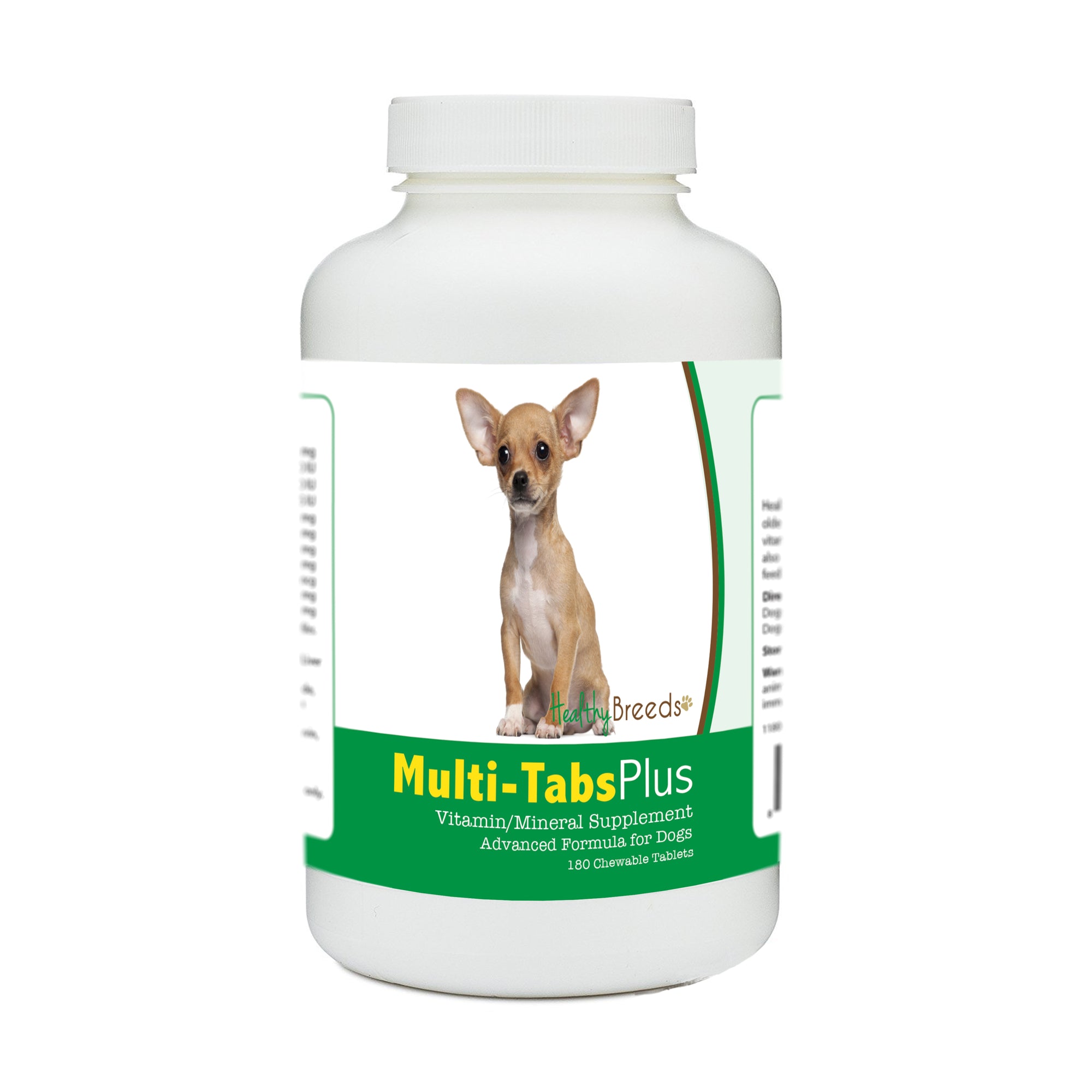 Healthy Breeds Chihuahua Multi-Tabs Plus Chewable Tablets 180 Count