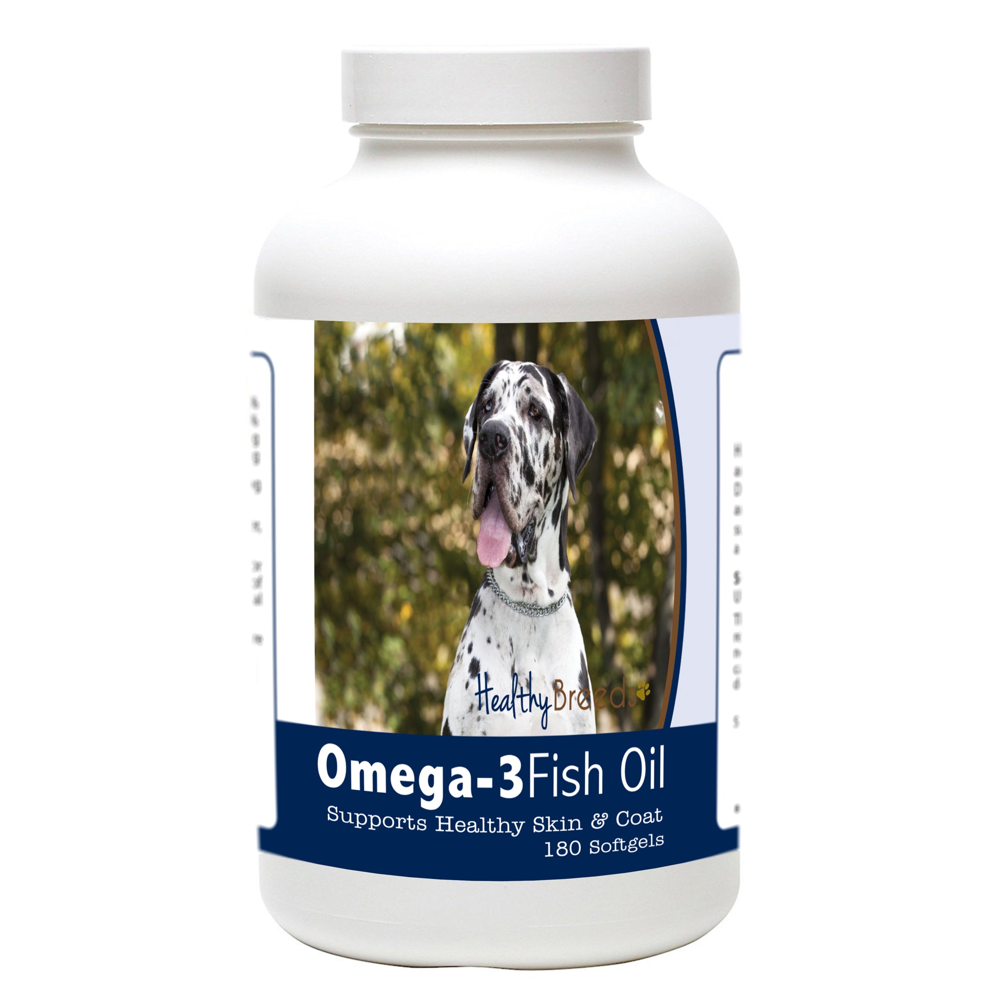 Healthy Breeds Great Dane Omega-3 Fish Oil Softgels 180 Count