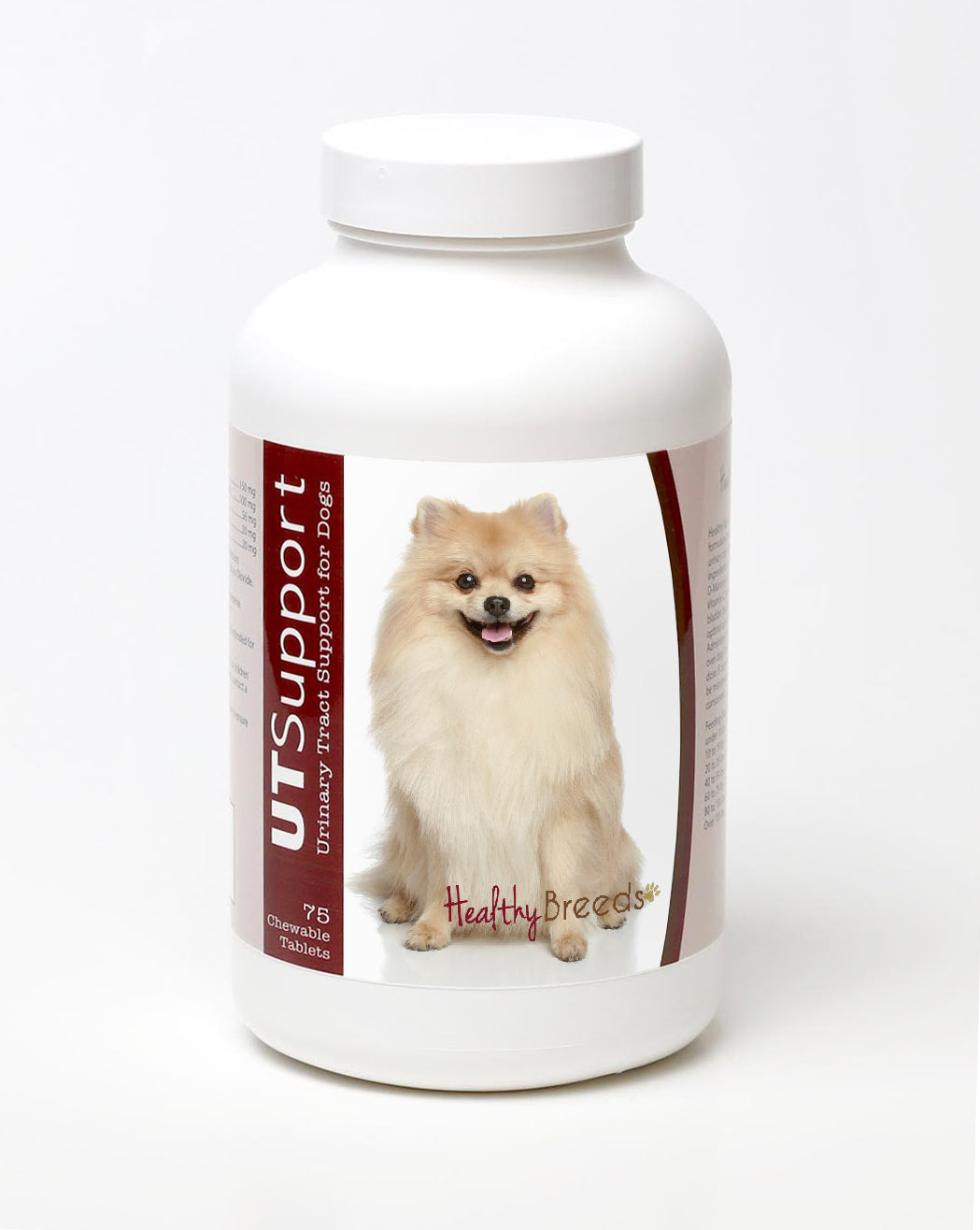 Healthy Breeds Pomeranian Cranberry Chewables 75 Count