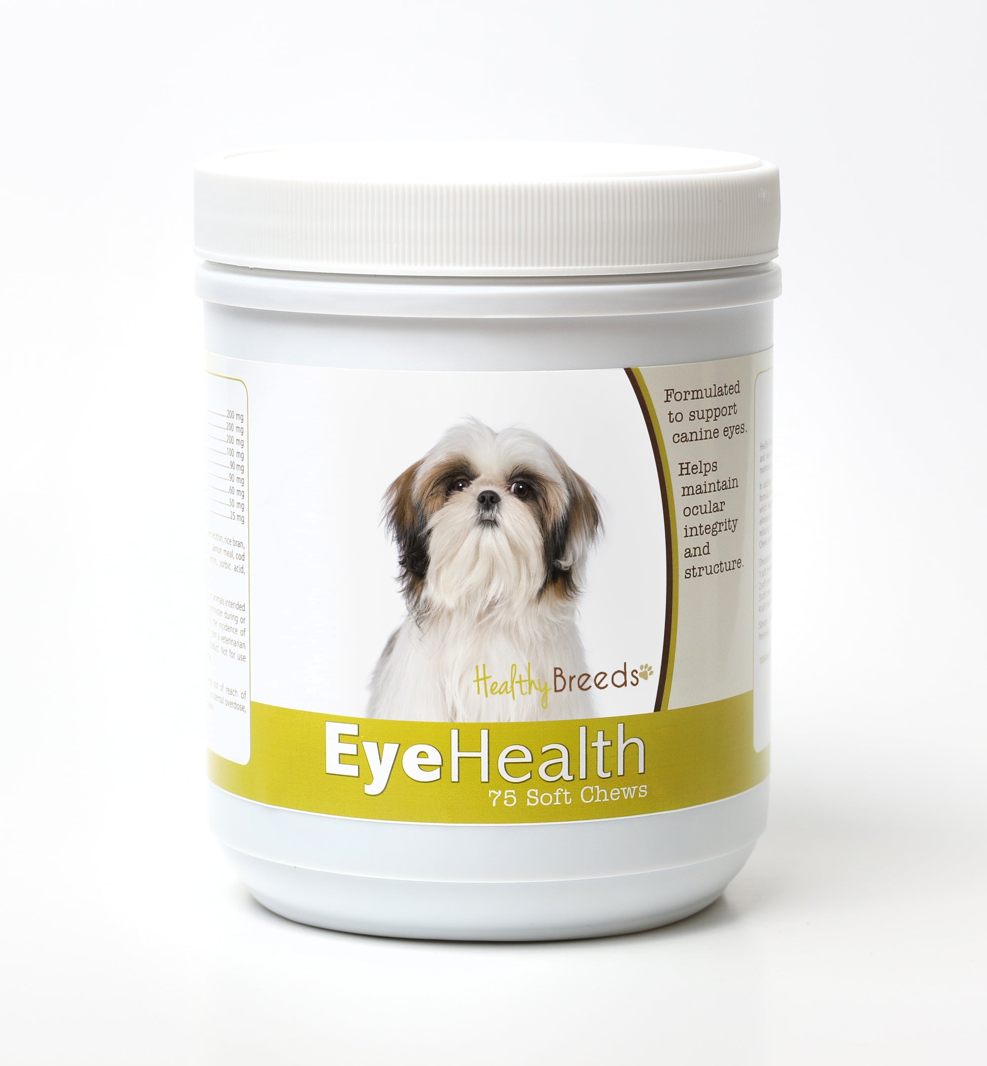 Healthy Breeds Shih Tzu Eye Health Soft Chews 75 Count