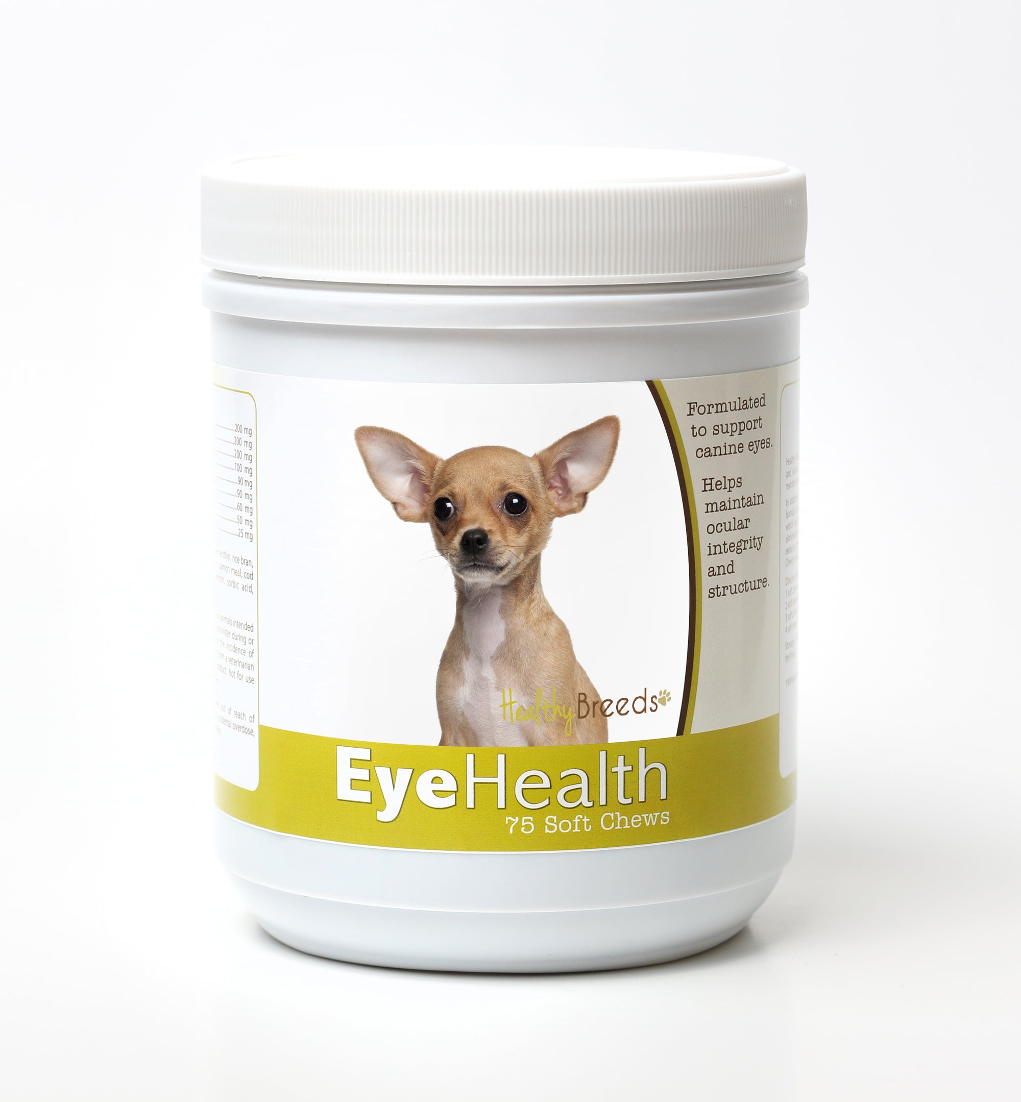 Healthy Breeds Chihuahua Eye Health Soft Chews 75 Count