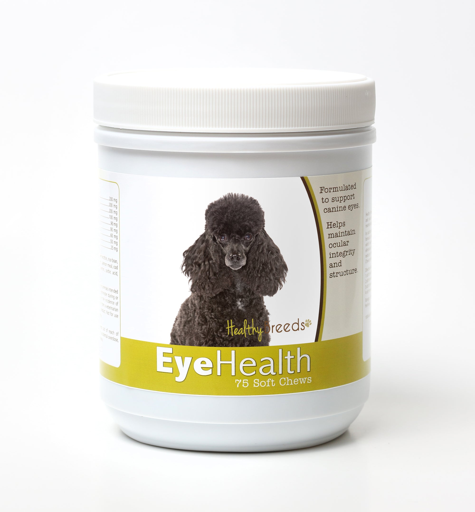 Healthy Breeds Poodle Eye Health Soft Chews 75 Count