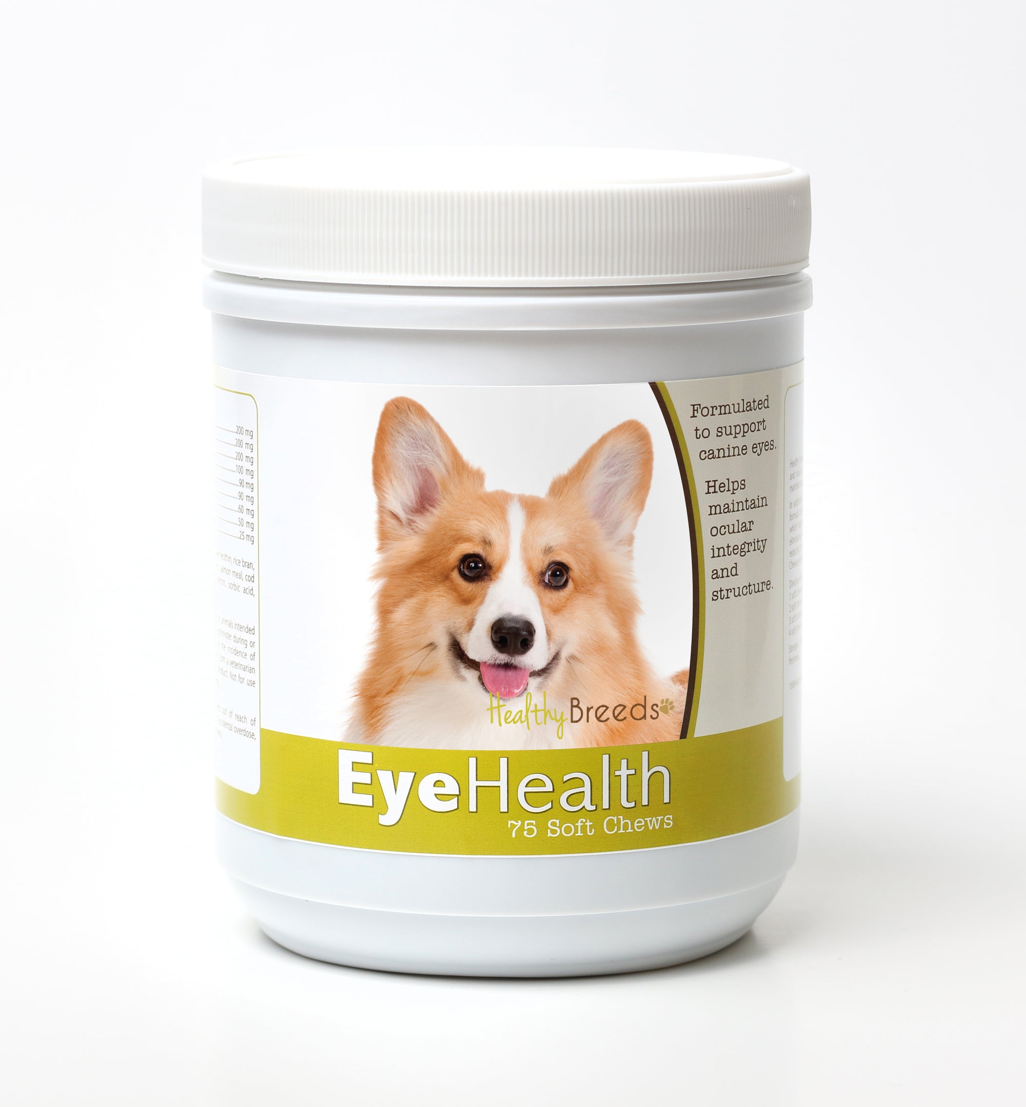 Healthy Breeds Pembroke Welsh Corgi Eye Health Soft Chews 75 Count