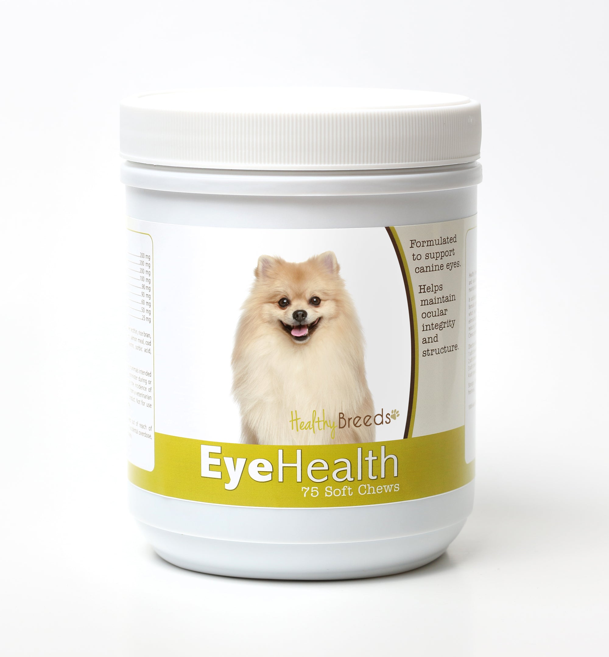 Healthy Breeds Pomeranian Eye Health Soft Chews 75 Count