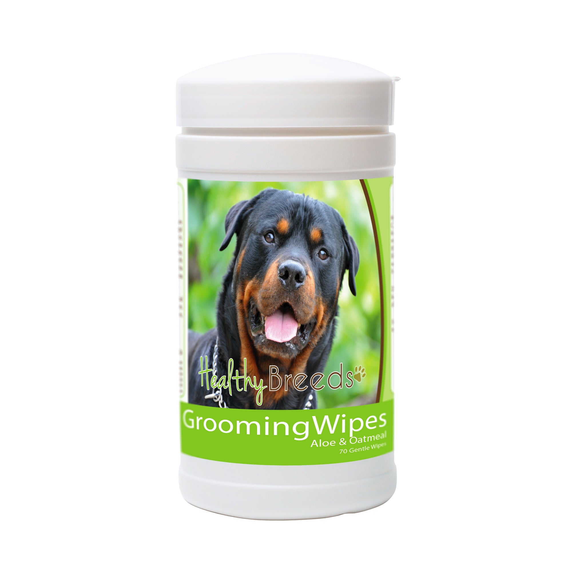Healthy Breeds Rottweiler Grooming Wipes 70 Count