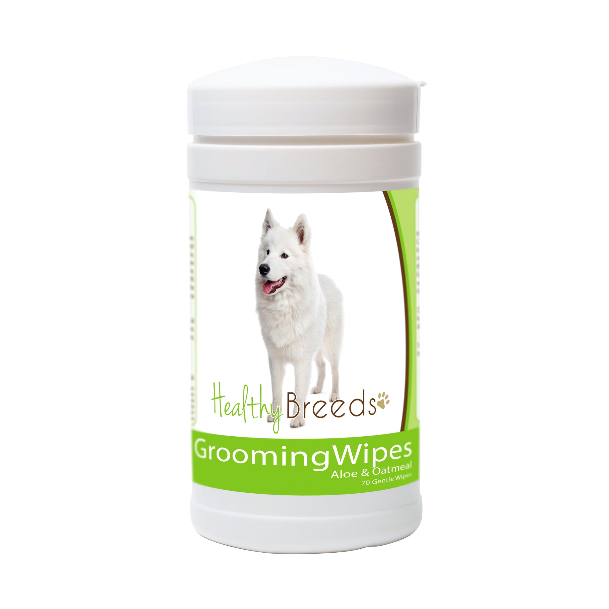 Healthy Breeds Samoyed Grooming Wipes 70 Count