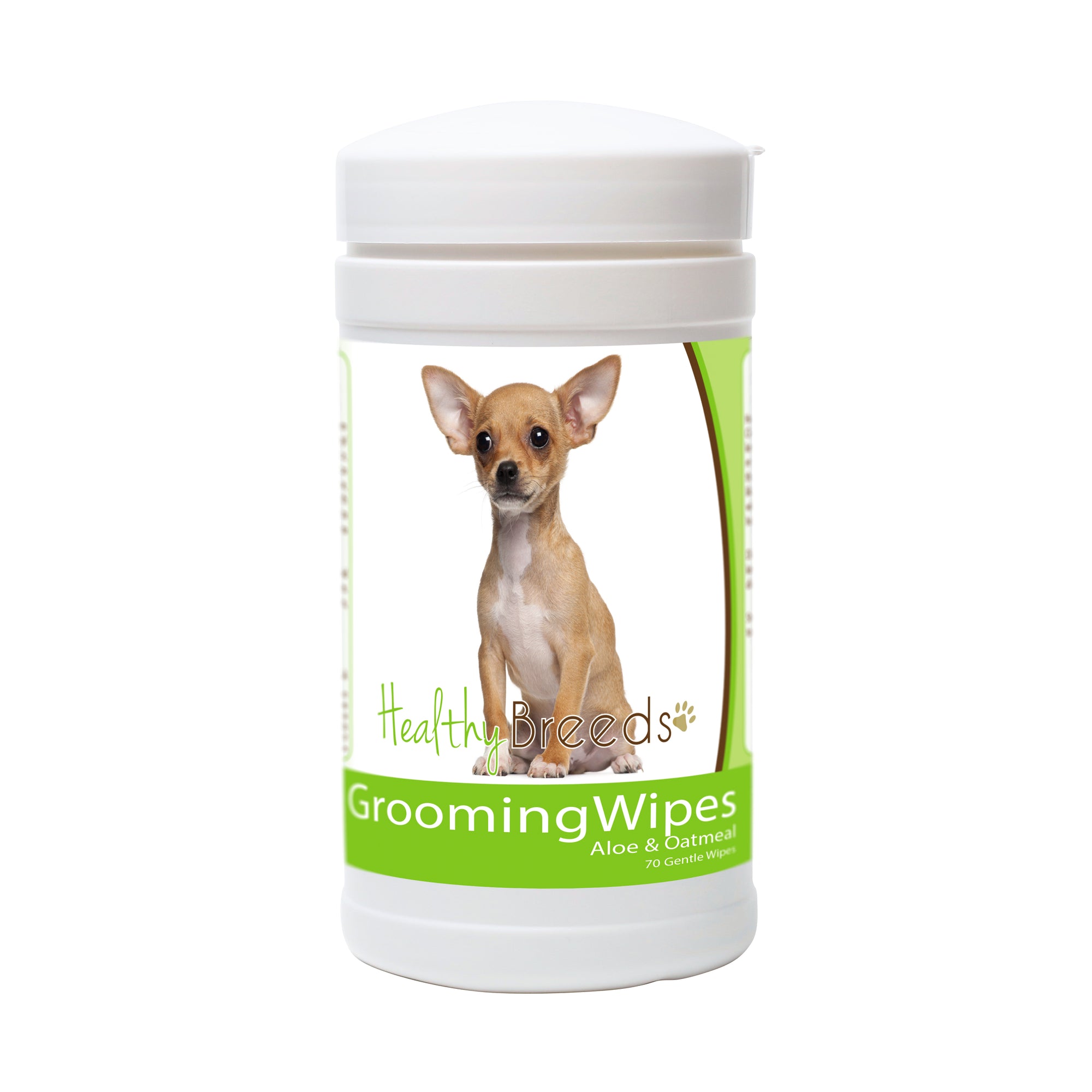 Healthy Breeds Chihuahua Grooming Wipes 70 Count