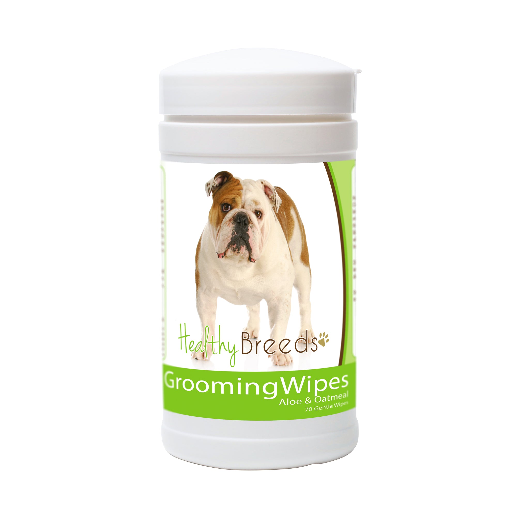 Healthy Breeds Bulldog Grooming Wipes 70 Count
