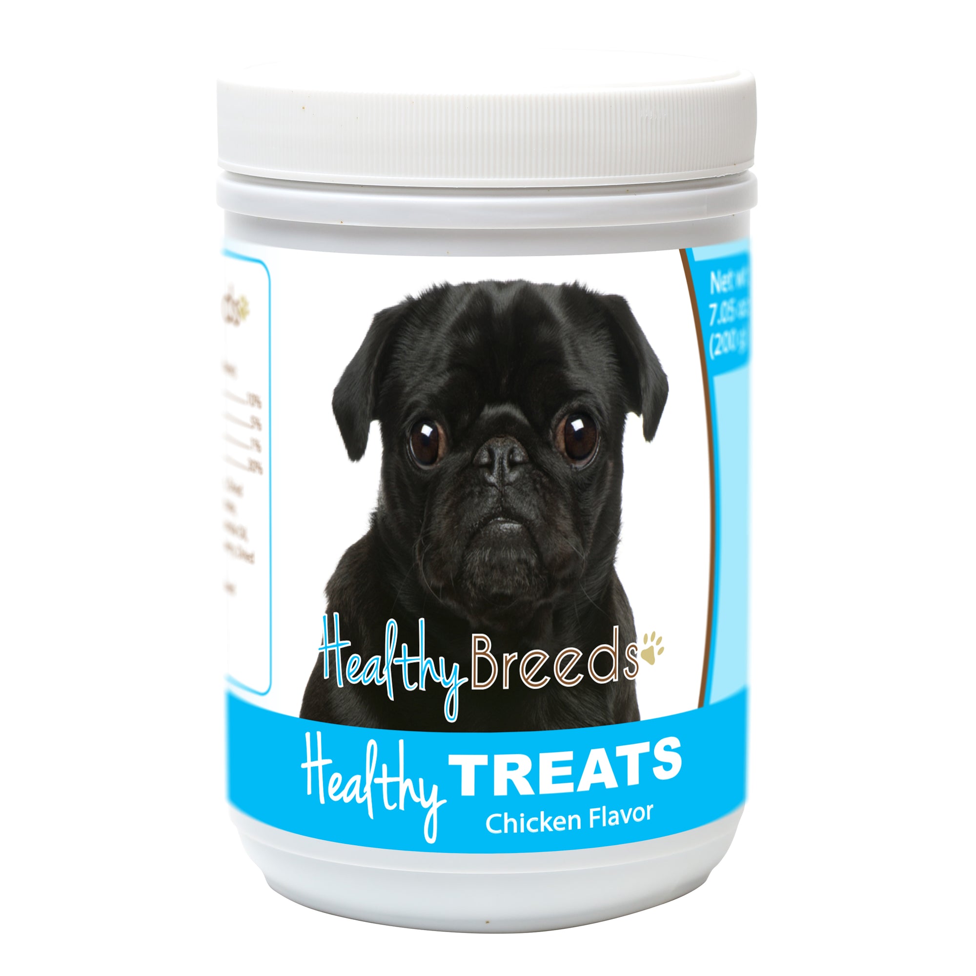 Healthy Breeds Pug Healthy Soft Chewy Dog Treats 7 oz