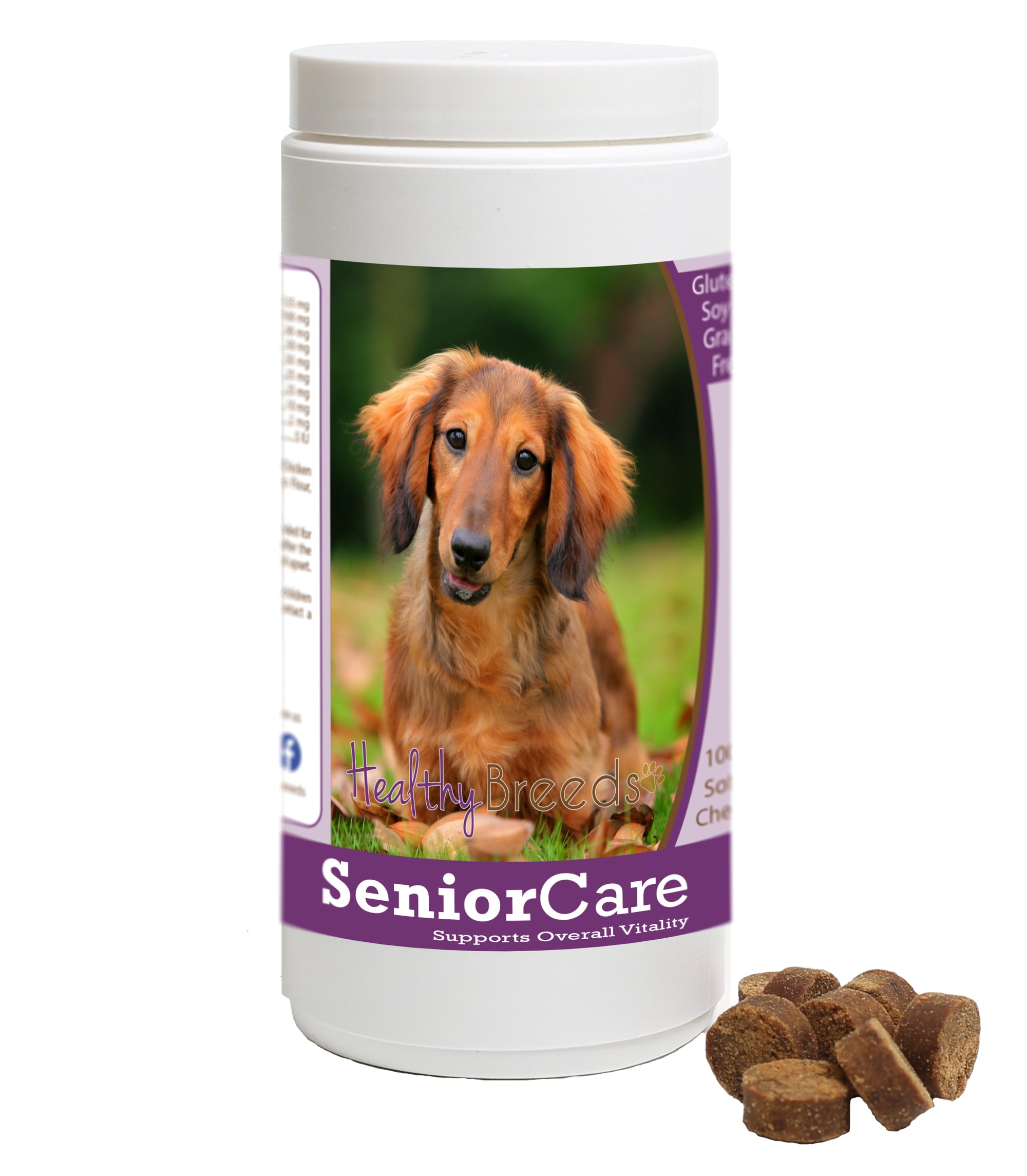 Healthy Breeds Dachshund Senior Dog Care Soft Chews 100 Count
