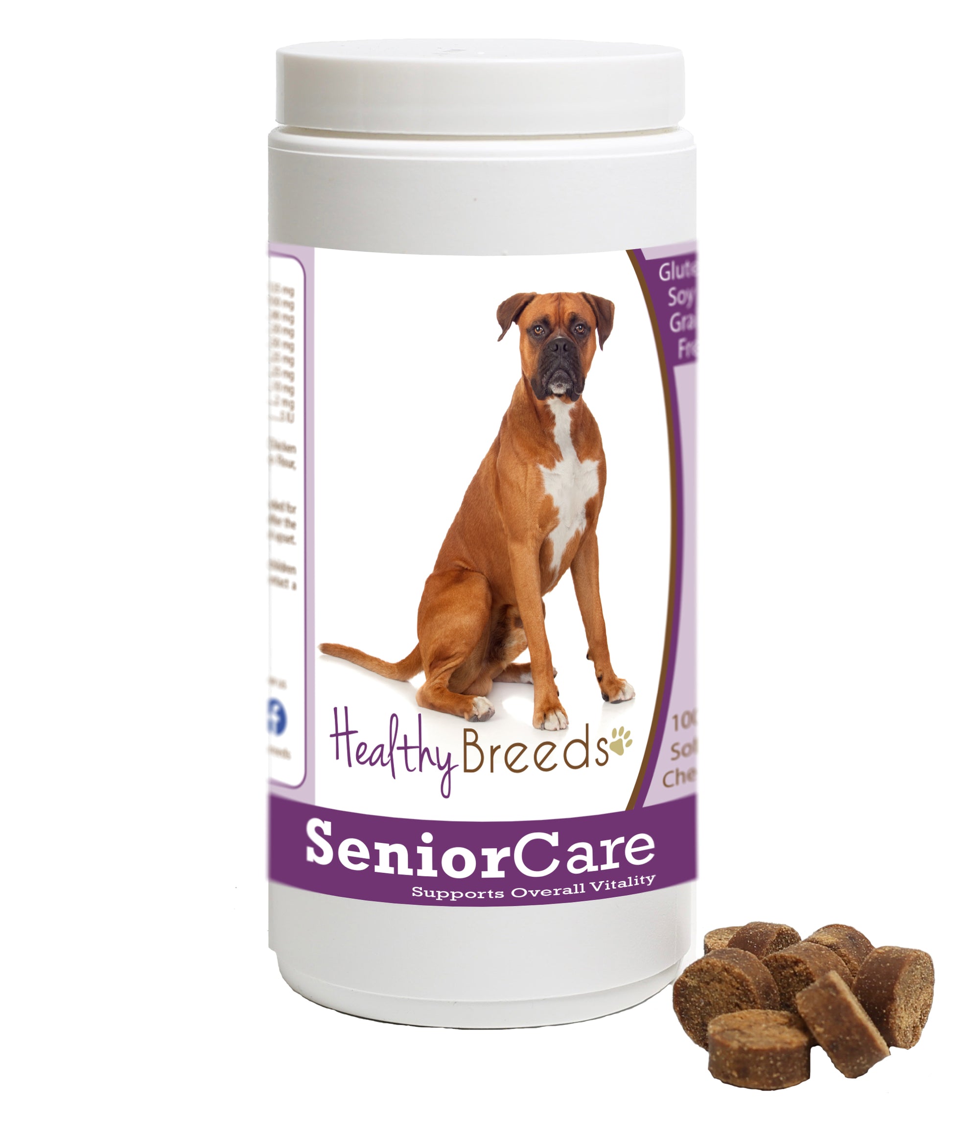 Healthy Breeds Boxer Senior Dog Care Soft Chews 100 Count