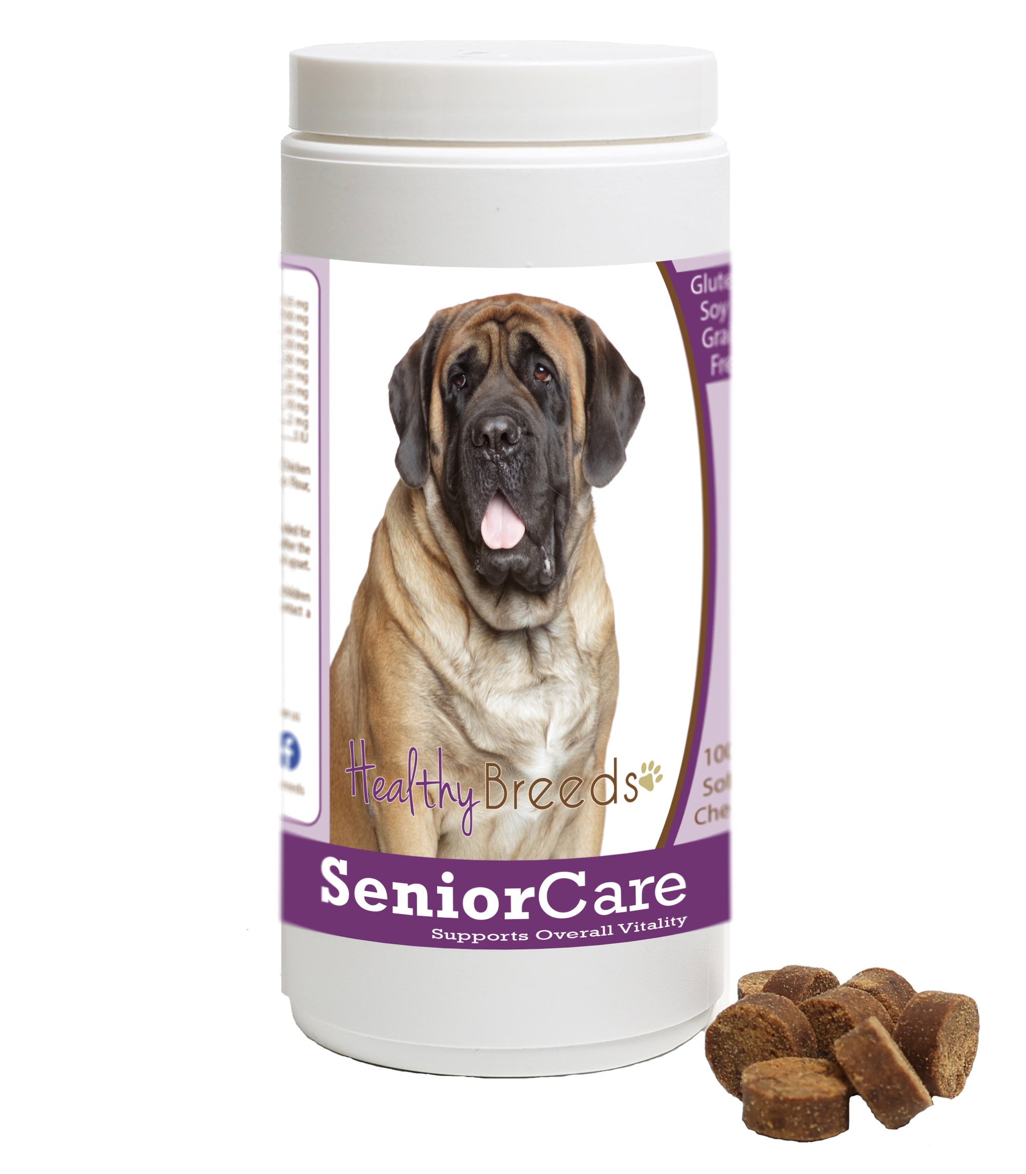 Healthy Breeds Mastiff Senior Dog Care Soft Chews 100 Count