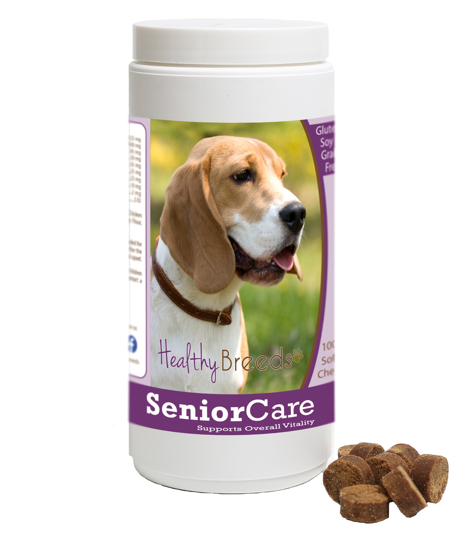 Healthy Breeds Beagle Senior Dog Care Soft Chews 100 Count