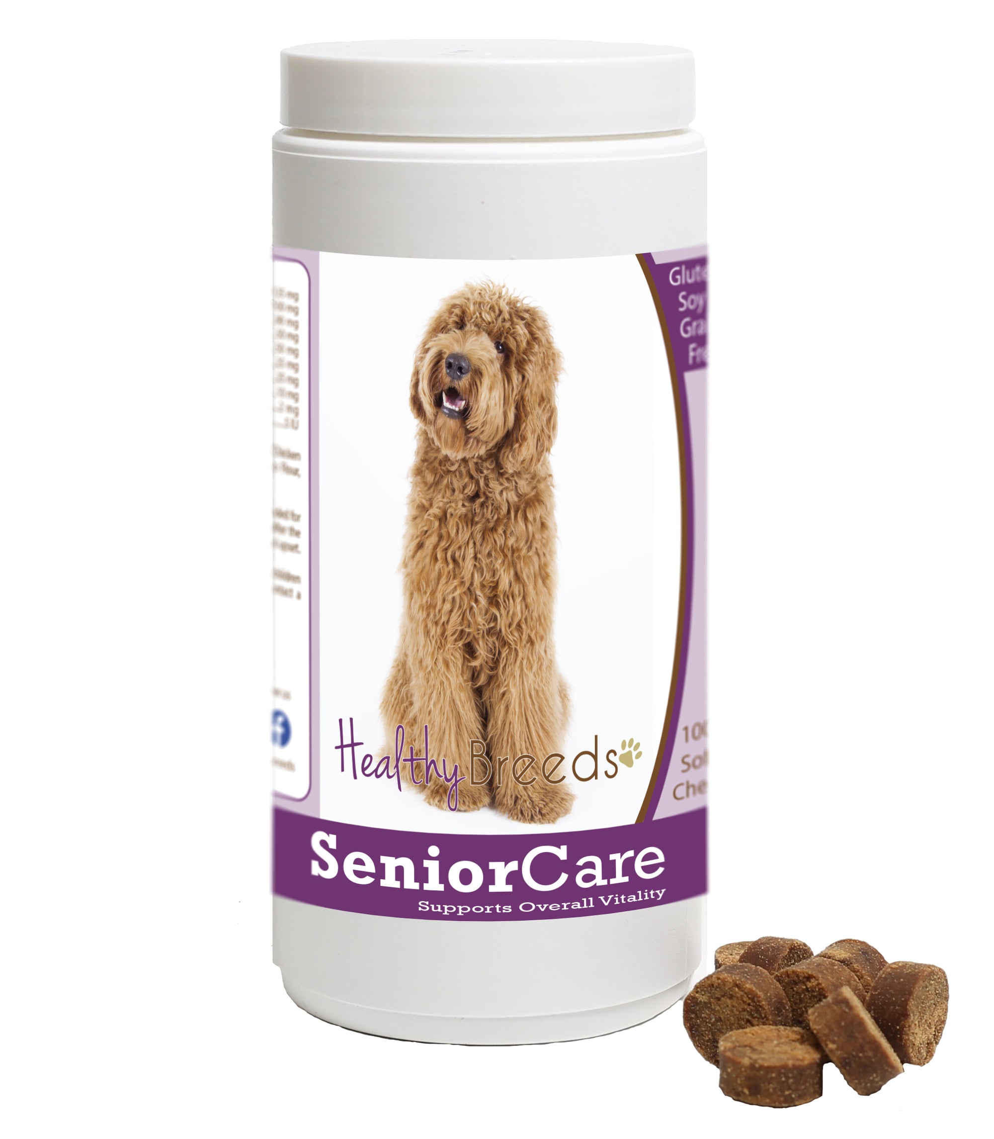 Healthy Breeds Labradoodle Senior Dog Care Soft Chews 100 Count