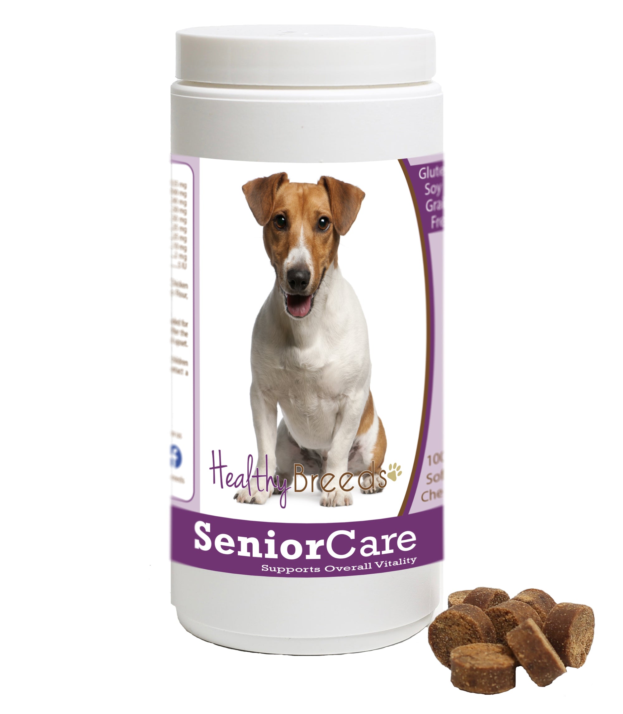 Healthy Breeds Jack Russell Terrier Senior Dog Care Soft Chews 100 Count