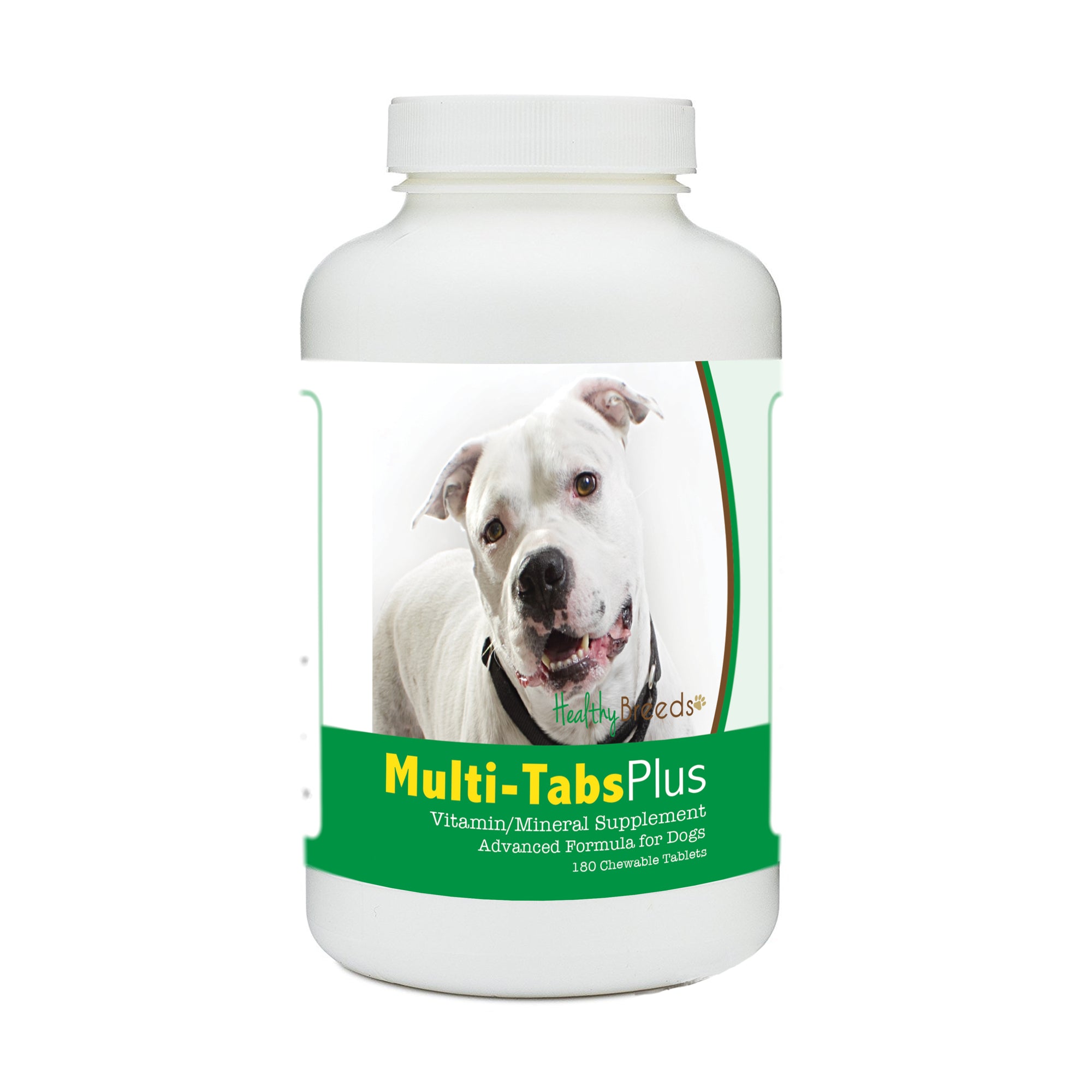 Healthy Breeds Pit Bull Multi-Tabs Plus Chewable Tablets 180 Count