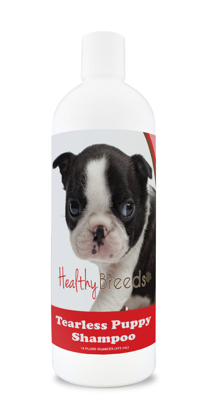 Healthy Breeds Boston Terrier Tearless Puppy Dog Shampoo 16 oz